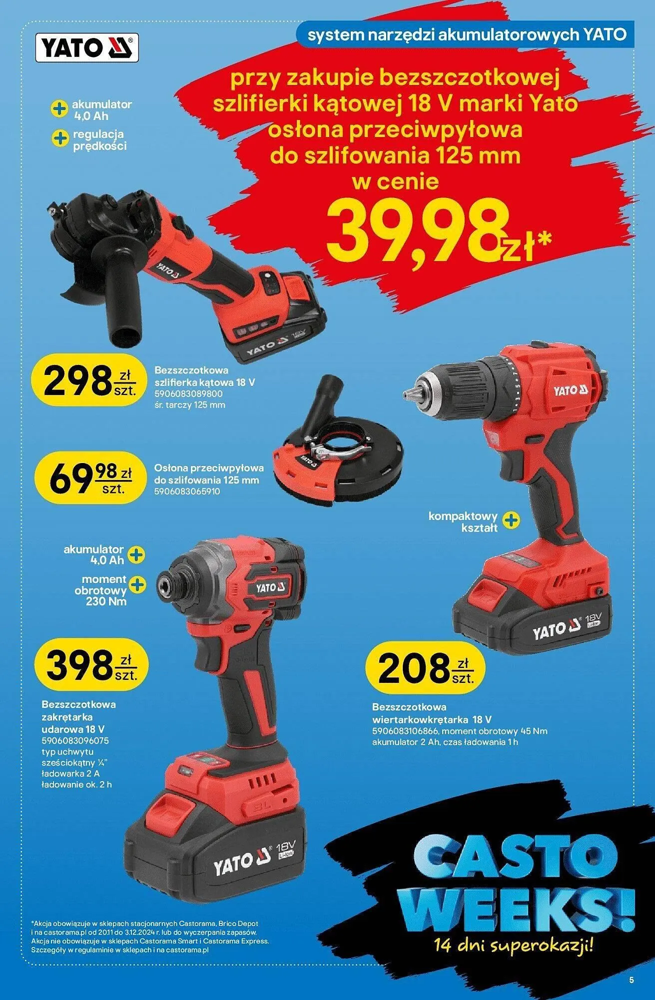 Gazetka Castorama gazetka od 20 listopada do 3 grudnia 2024 - Strona 5