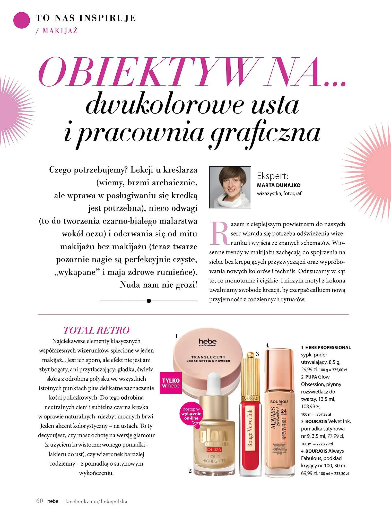 Gazetka Hebe gazetka od 1 marca do 30 kwietnia 2024 - Strona 60