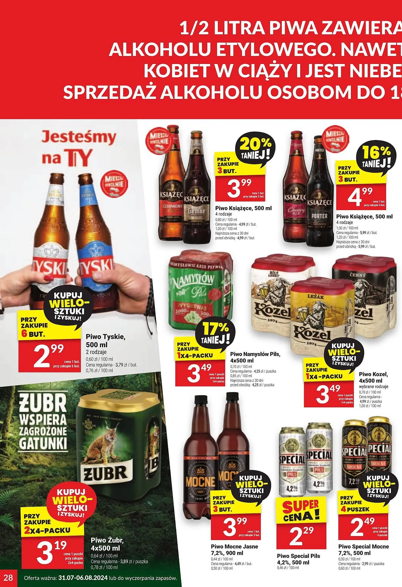 Gazetka Twój Market gazetka od 31 lipca do 6 sierpnia 2024 - Strona 28