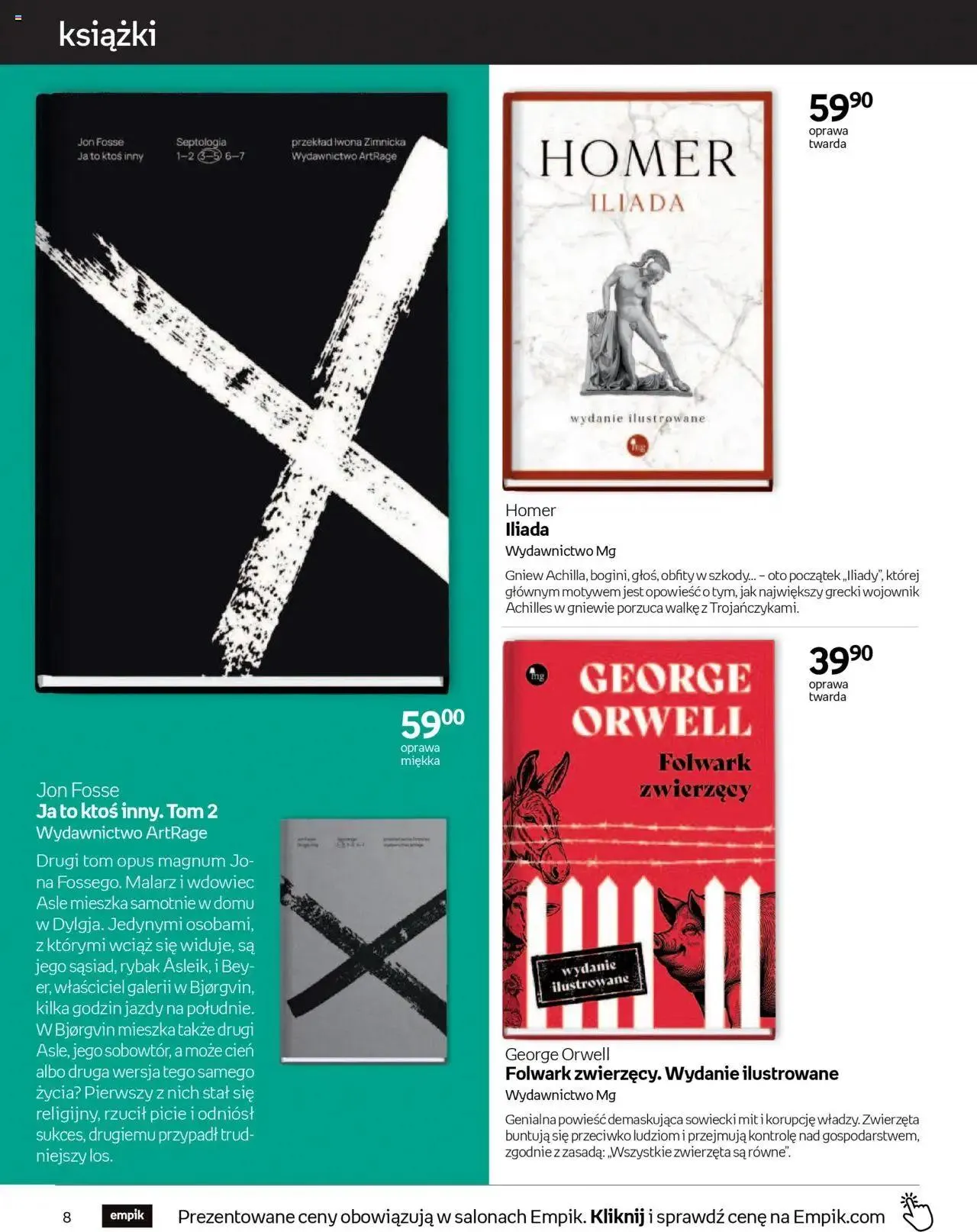 Gazetka Empik Gazetka od 11 września do 24 września 2024 - Strona 8