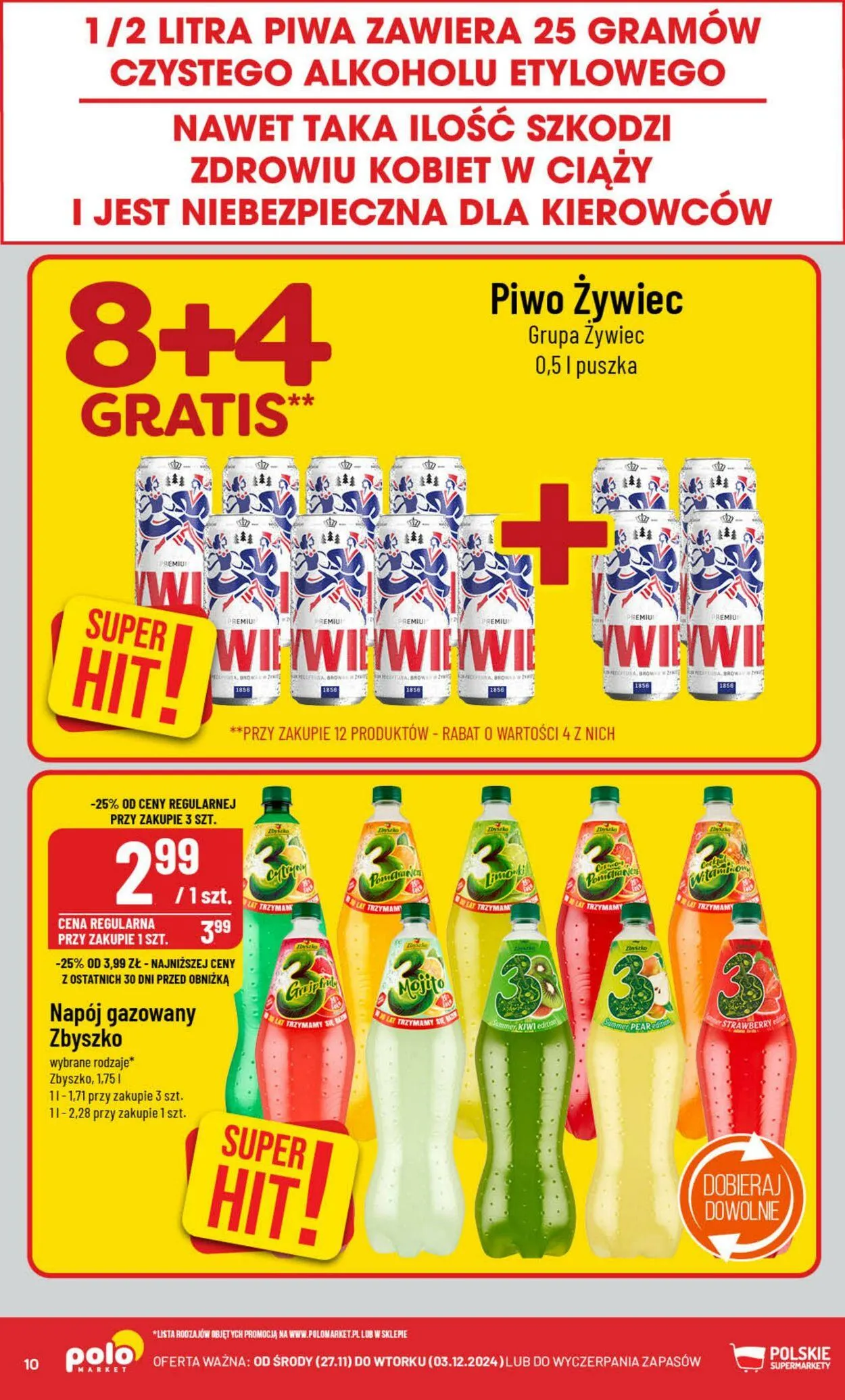 Gazetka Polomarket Aktualna gazetka od 27 listopada do 3 grudnia 2024 - Strona 10