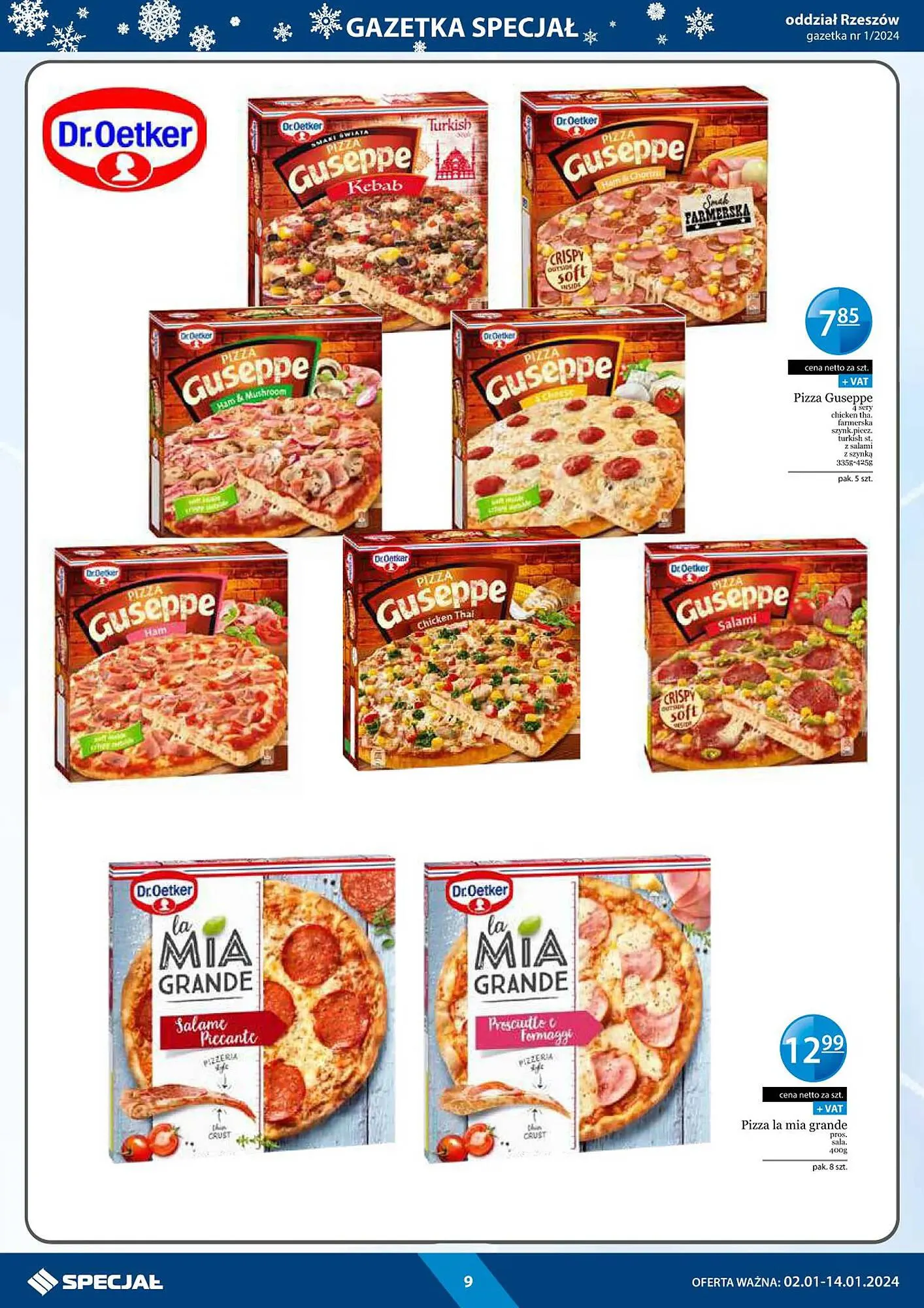 Gazetka Specjał gazetka od 2 stycznia do 14 stycznia 2024 - Strona 9