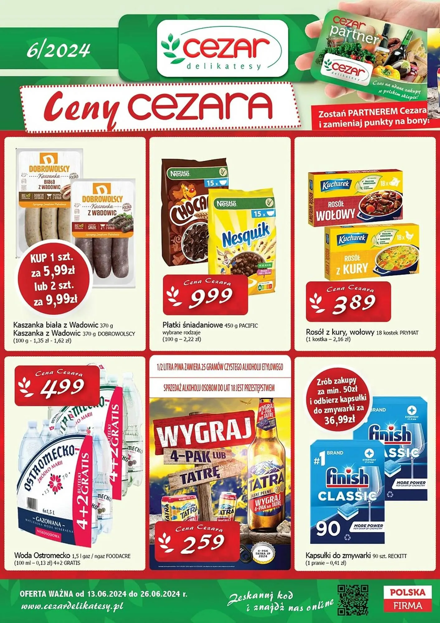 Cezar Delikatesy gazetka - 1