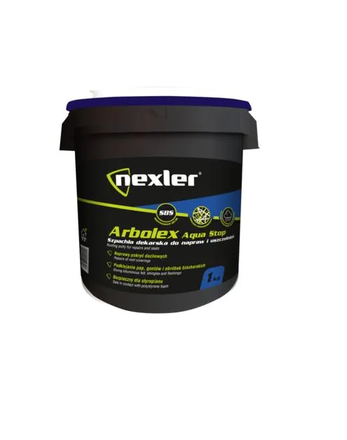 Szpachla dekarska Arbolex Aqua Stop 1 kg NEXLER