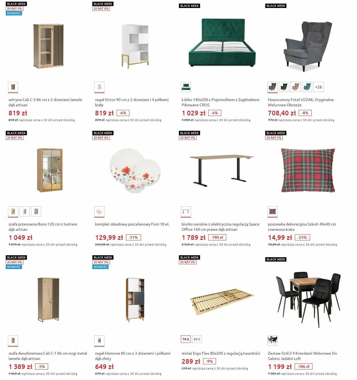 Gazetka Black Red White Aktualna gazetka od 25 listopada do 1 grudnia 2024 - Strona 58