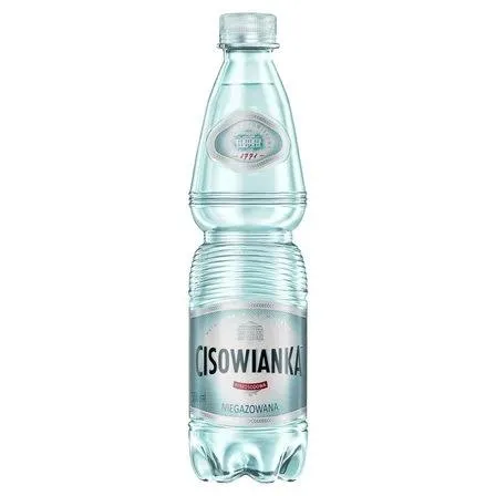 CISOWIANKA NATURALNA WODA MINERALNA NIEGAZOWANA NISKOSODOWA 500 ML 0.5 L