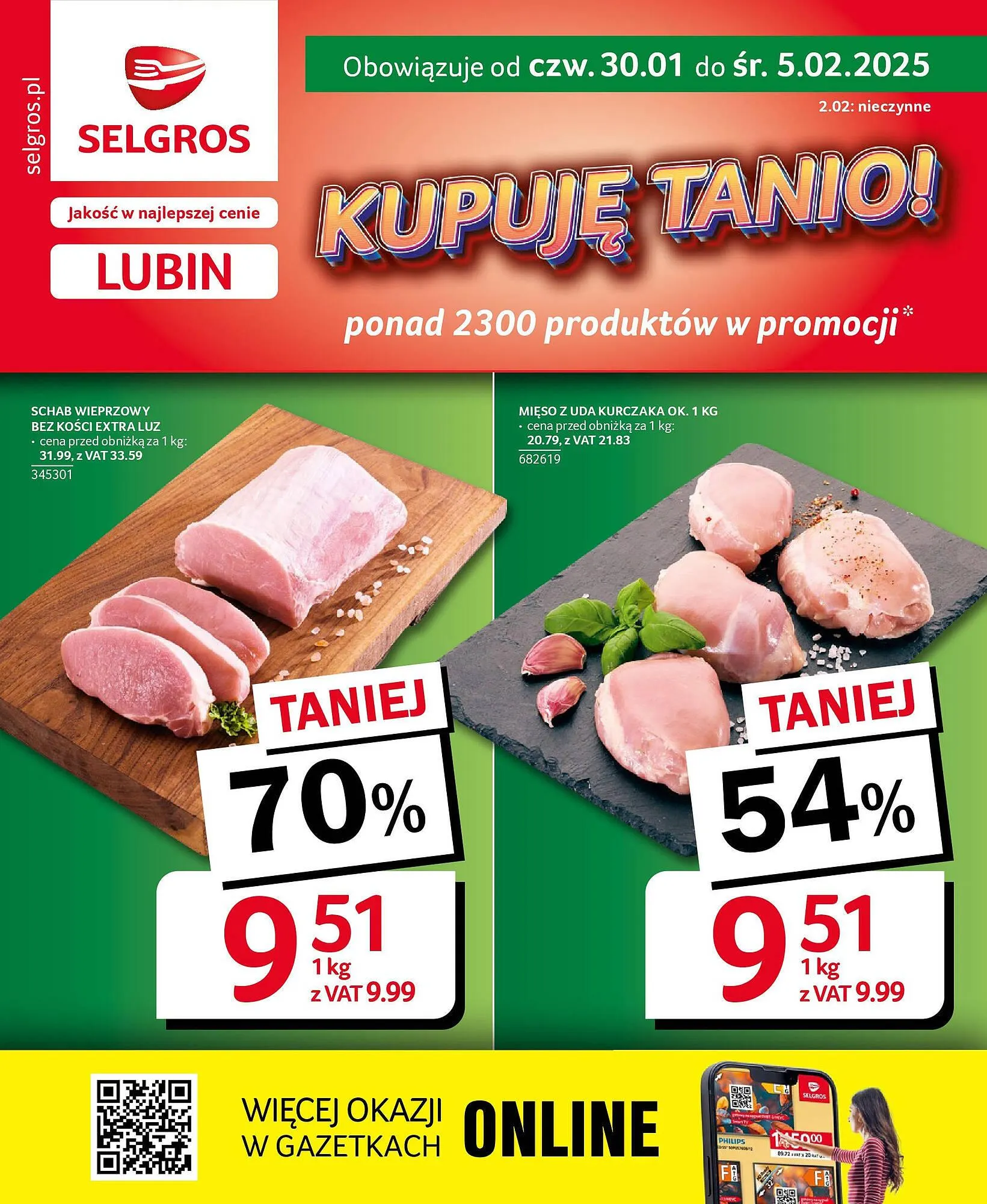 Gazetka Selgros gazetka od 30 stycznia do 5 lutego 2025 - Strona 1