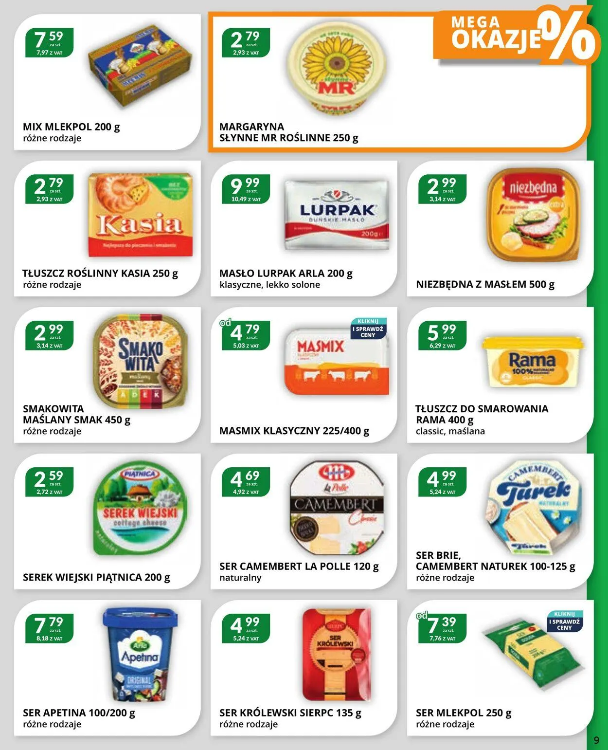 Gazetka Eurocash Aktualna gazetka od 7 stycznia do 26 stycznia 2025 - Strona 9