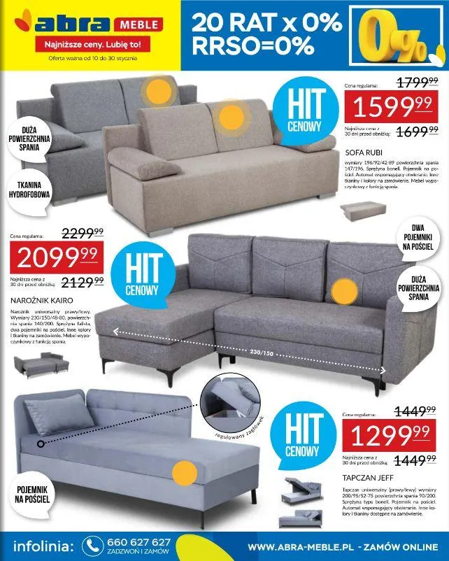 Gazetka Abra Aktualna gazetka od 10 stycznia do 30 stycznia 2025 - Strona 1