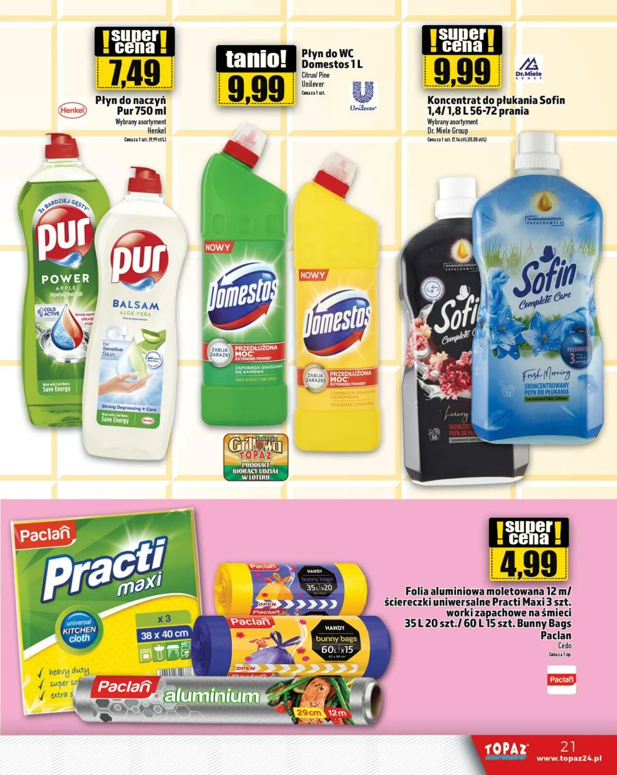 Gazetka Topaz Aktualna gazetka od 19 lutego do 5 marca 2025 - Strona 21