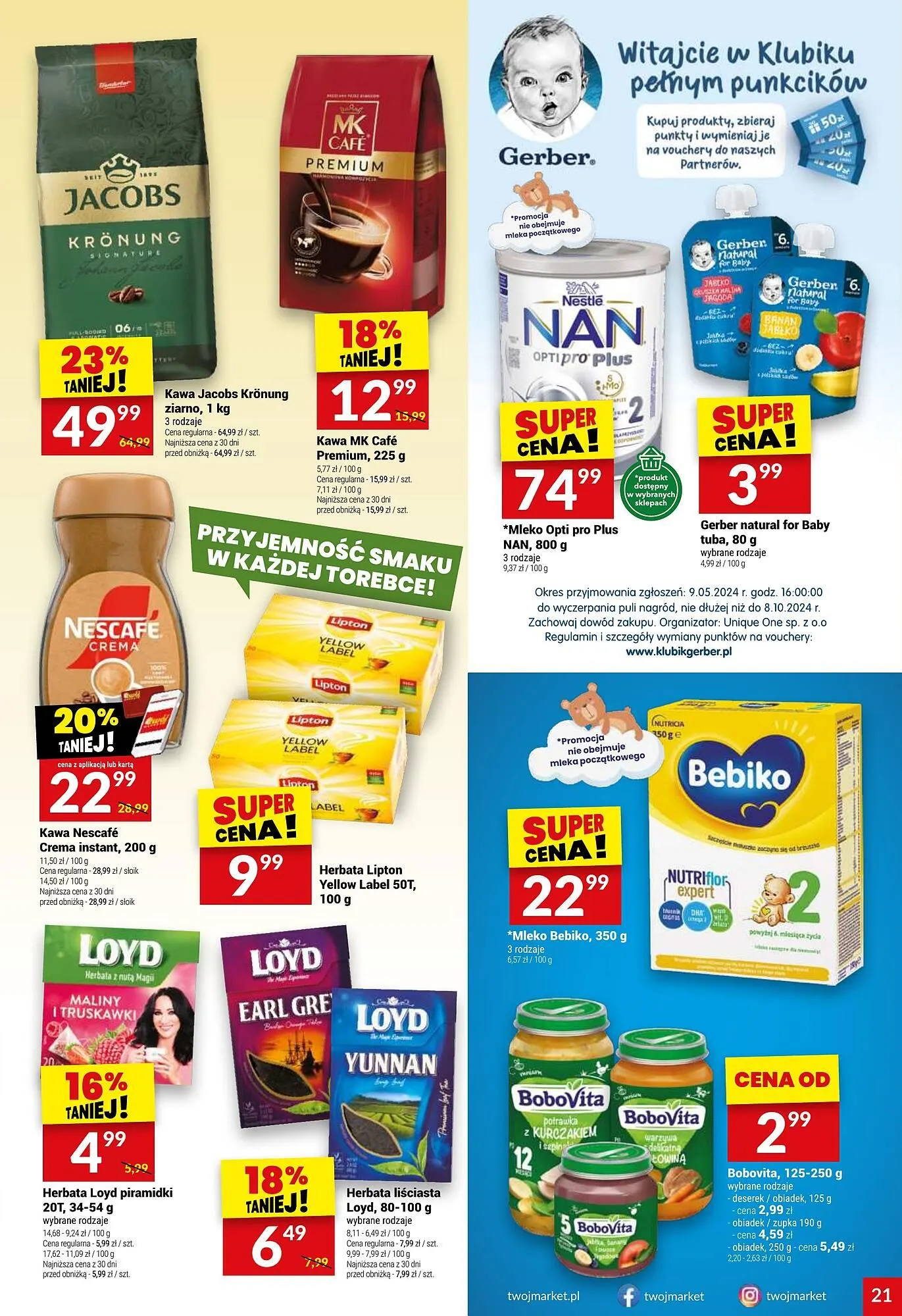 Gazetka Twój Market gazetka od 31 lipca do 6 sierpnia 2024 - Strona 21
