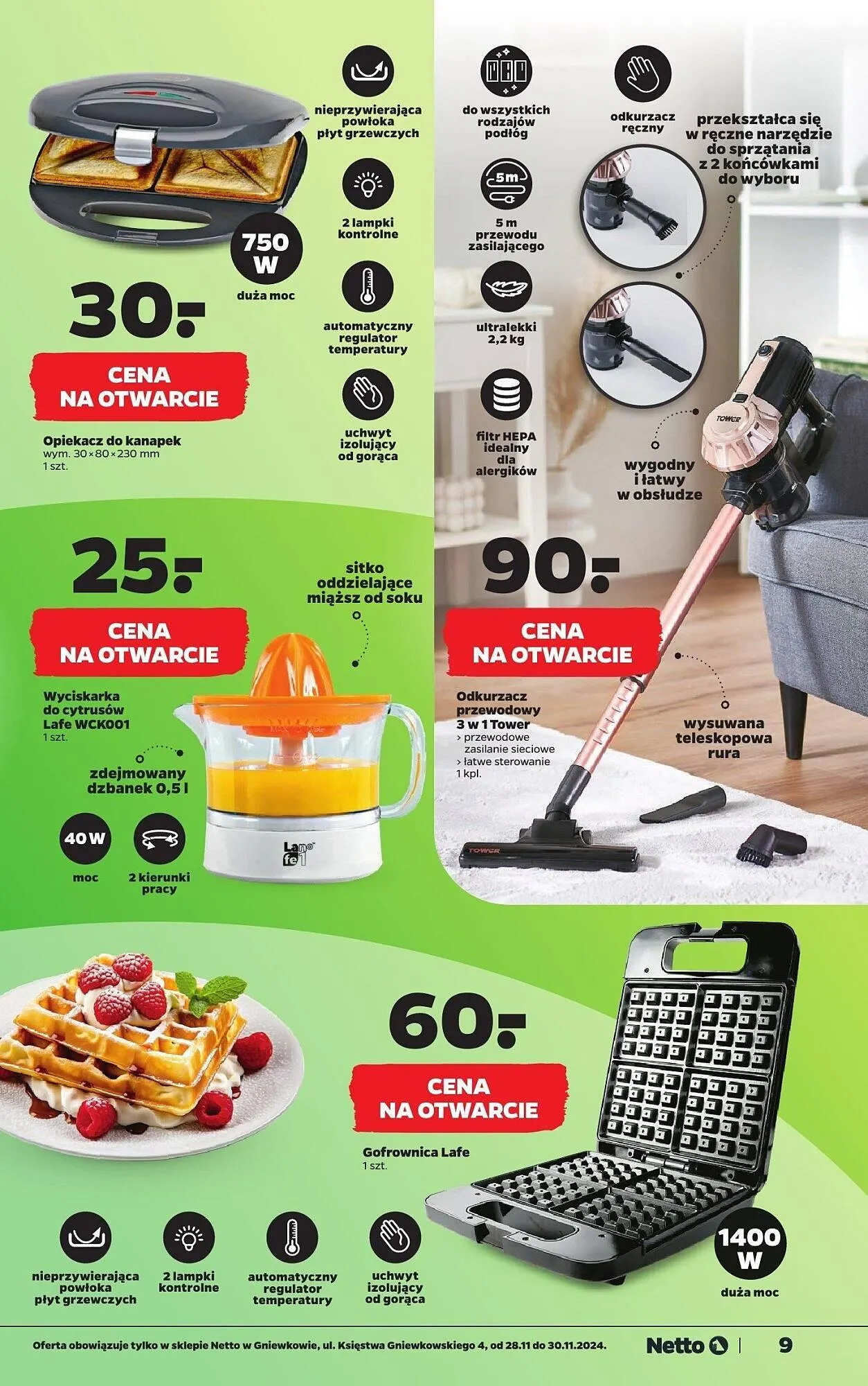 Gazetka Netto gazetka od 28 listopada do 30 listopada 2024 - Strona 9