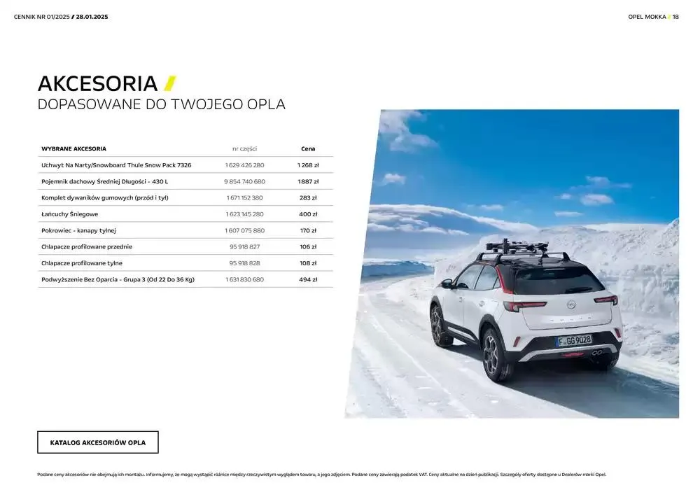 Gazetka Opel Mokka  od 30 stycznia do 31 grudnia 2025 - Strona 18