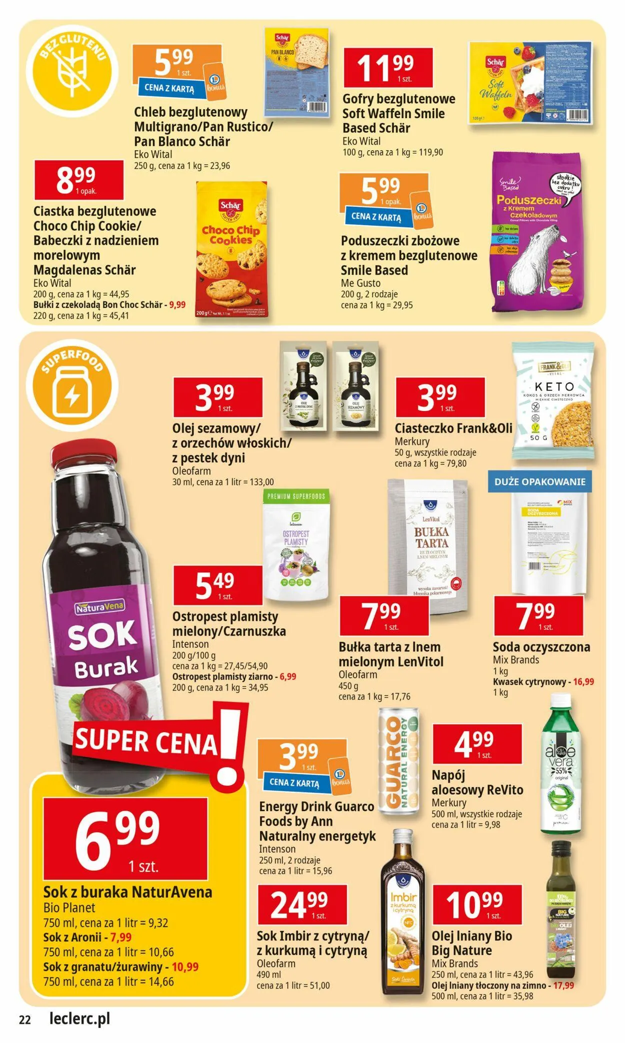 Gazetka E.Leclerc Aktualna gazetka od 30 września do 14 października 2024 - Strona 22