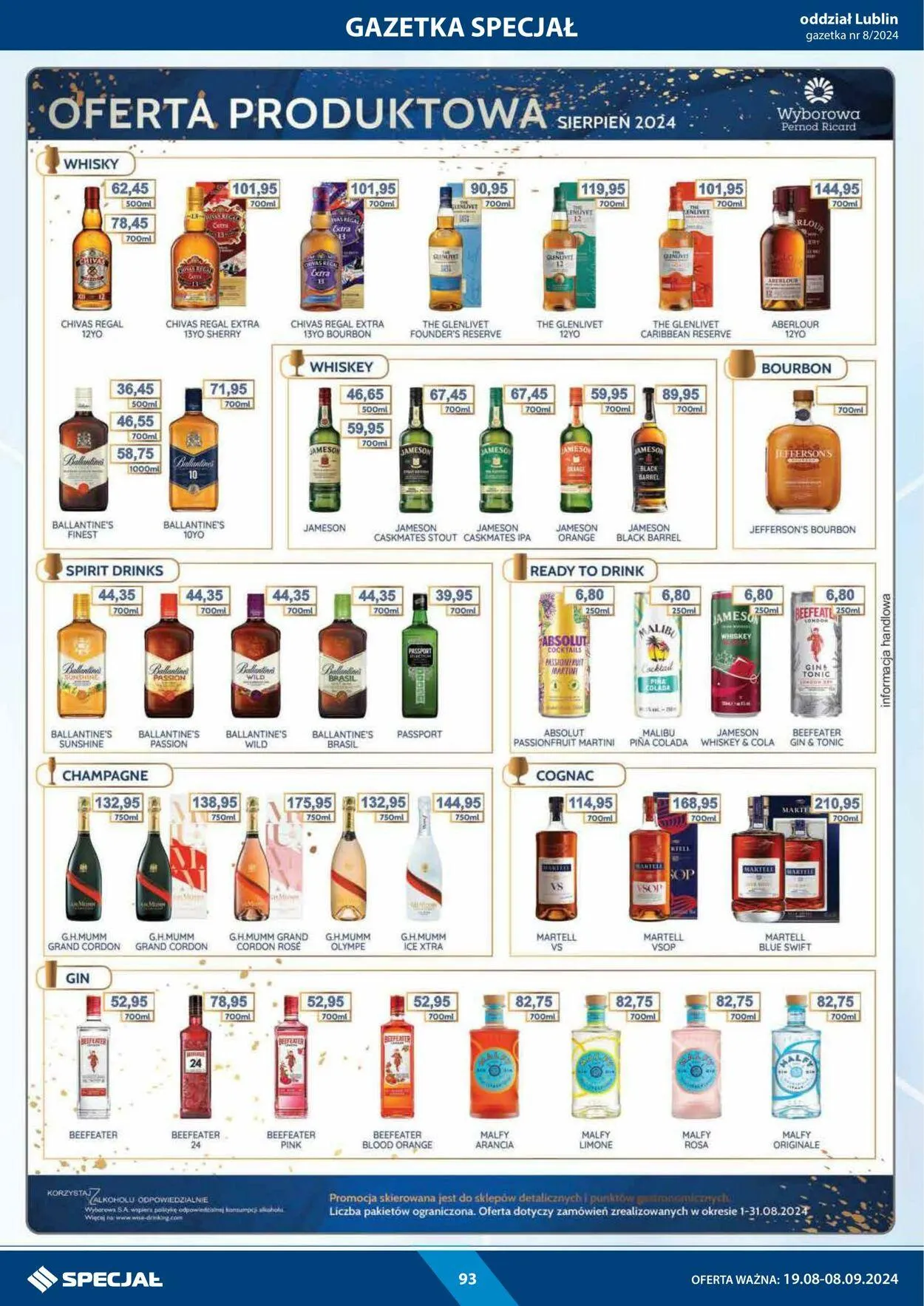 Gazetka Specjał od 19 sierpnia do 8 września 2024 - Strona 93