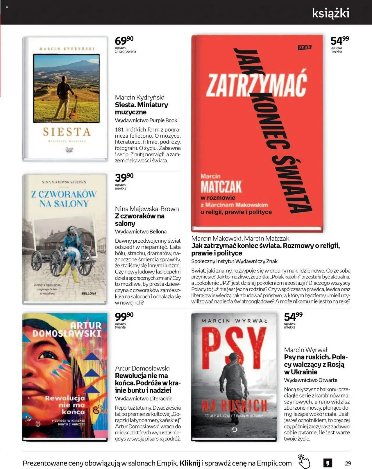 Gazetka Empik Gazetka od 11 września do 24 września 2024 - Strona 29