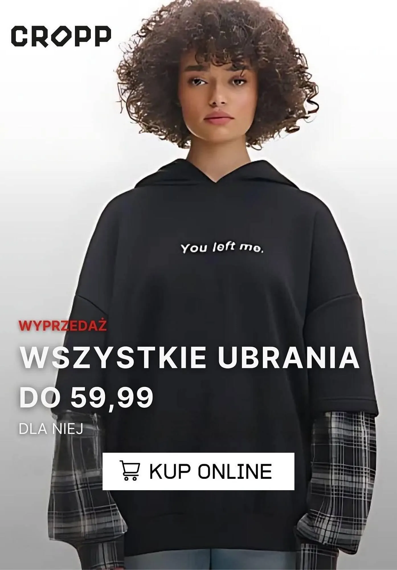 Gazetka Cropp gazetka od 29 stycznia do 5 lutego 2025 - Strona 1