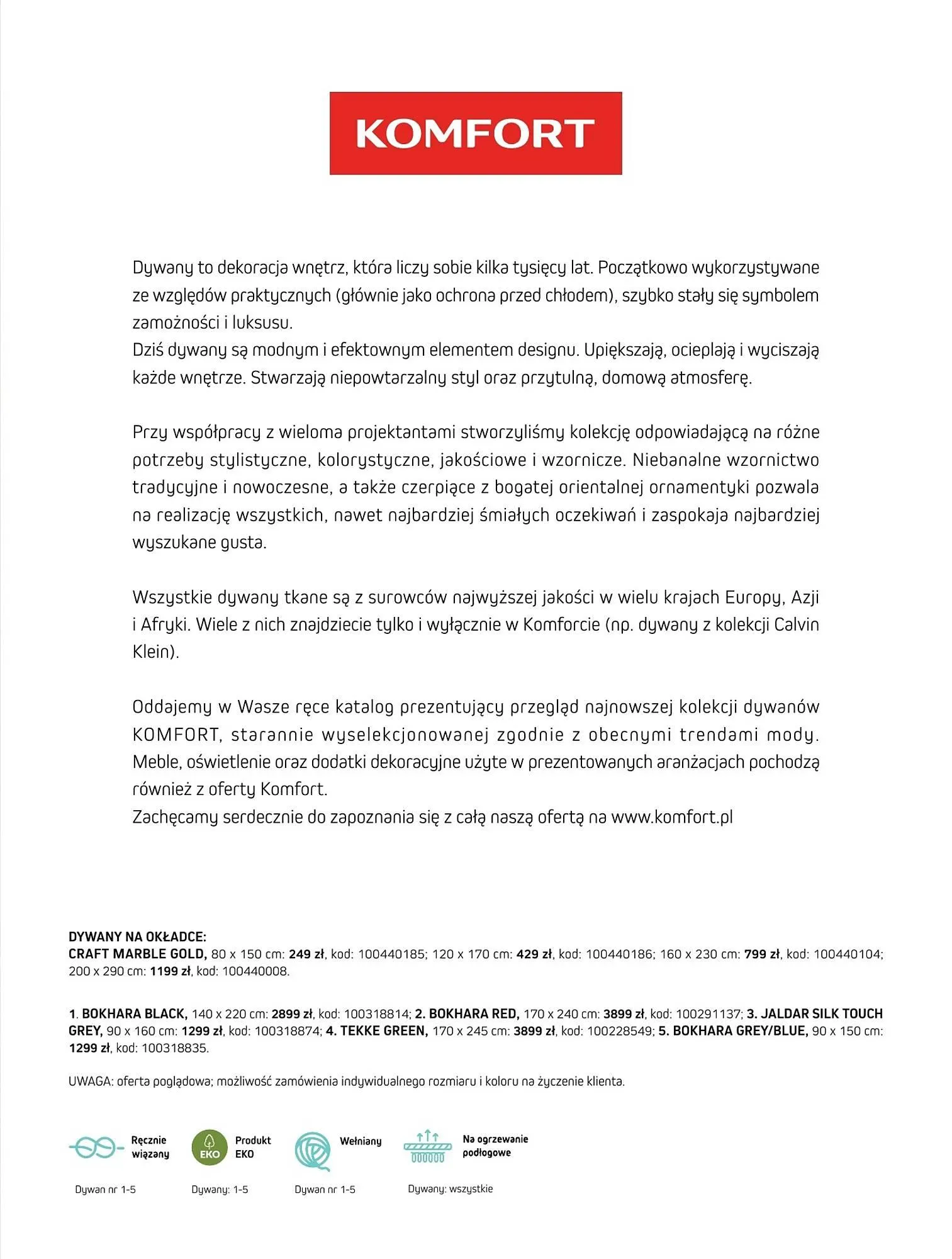 Gazetka Komfort gazetka od 8 października do 31 grudnia 2025 - Strona 3