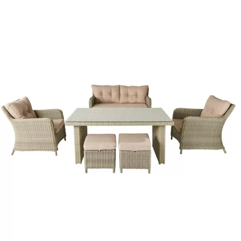 Gotowy zestaw mebli tarasowych GoodHome Cippertone