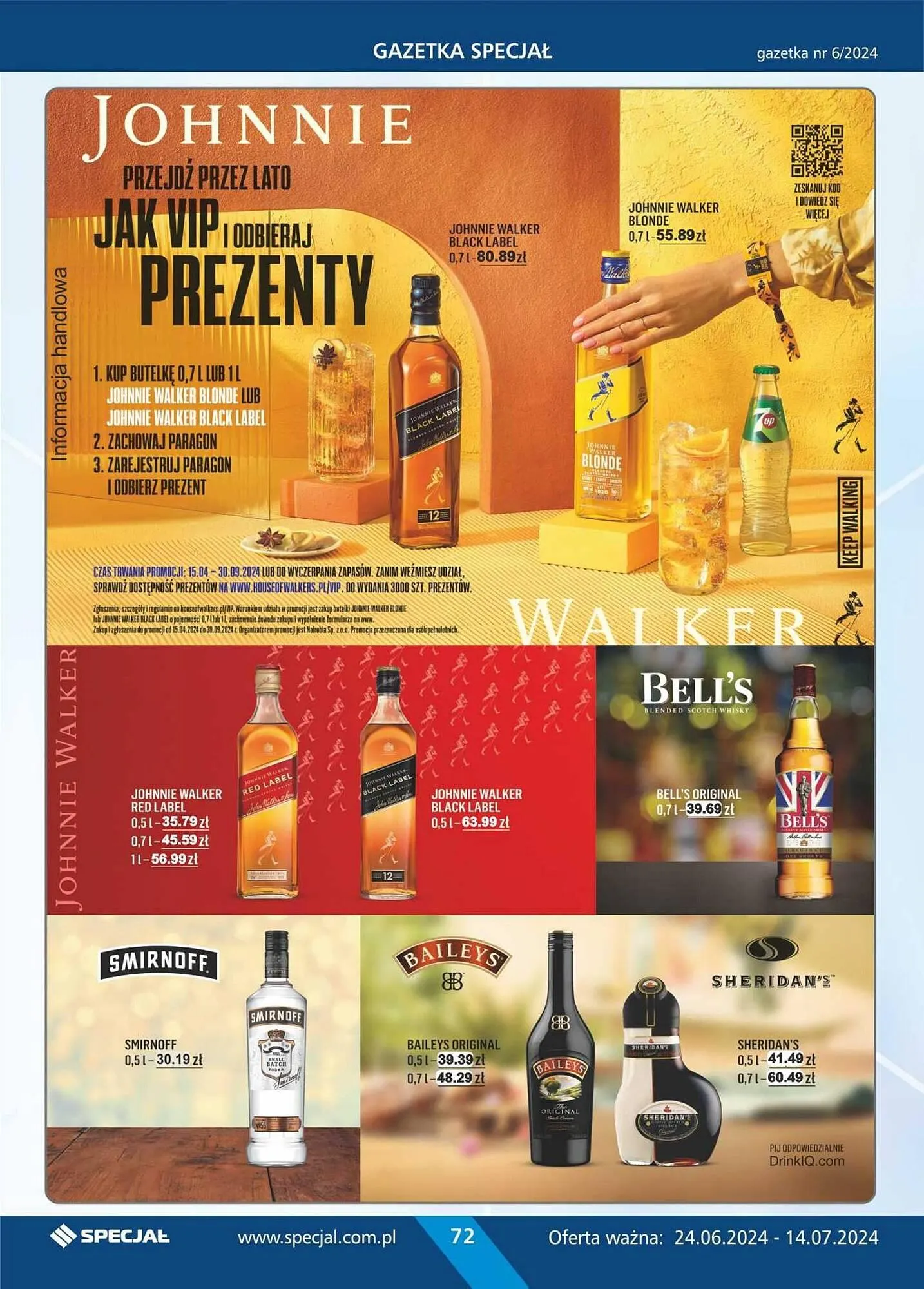 Gazetka Specjał gazetka od 24 czerwca do 14 lipca 2024 - Strona 72