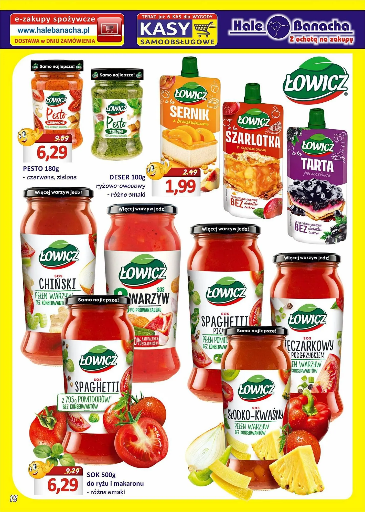 Gazetka Hale Banacha gazetka od 9 maja do 8 czerwca 2024 - Strona 18