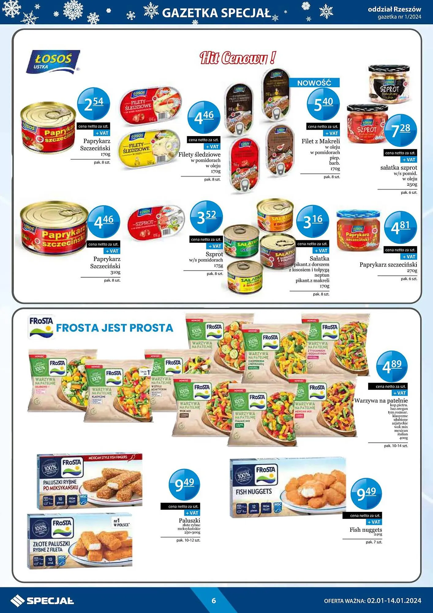 Gazetka Specjał gazetka od 2 stycznia do 14 stycznia 2024 - Strona 6