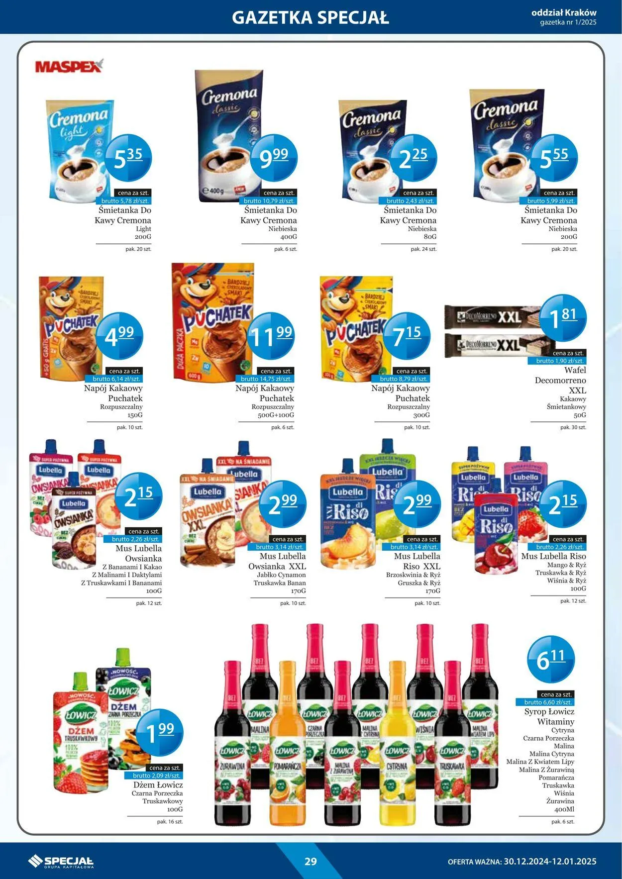 Gazetka Specjał od 30 grudnia do 19 stycznia 2026 - Strona 29