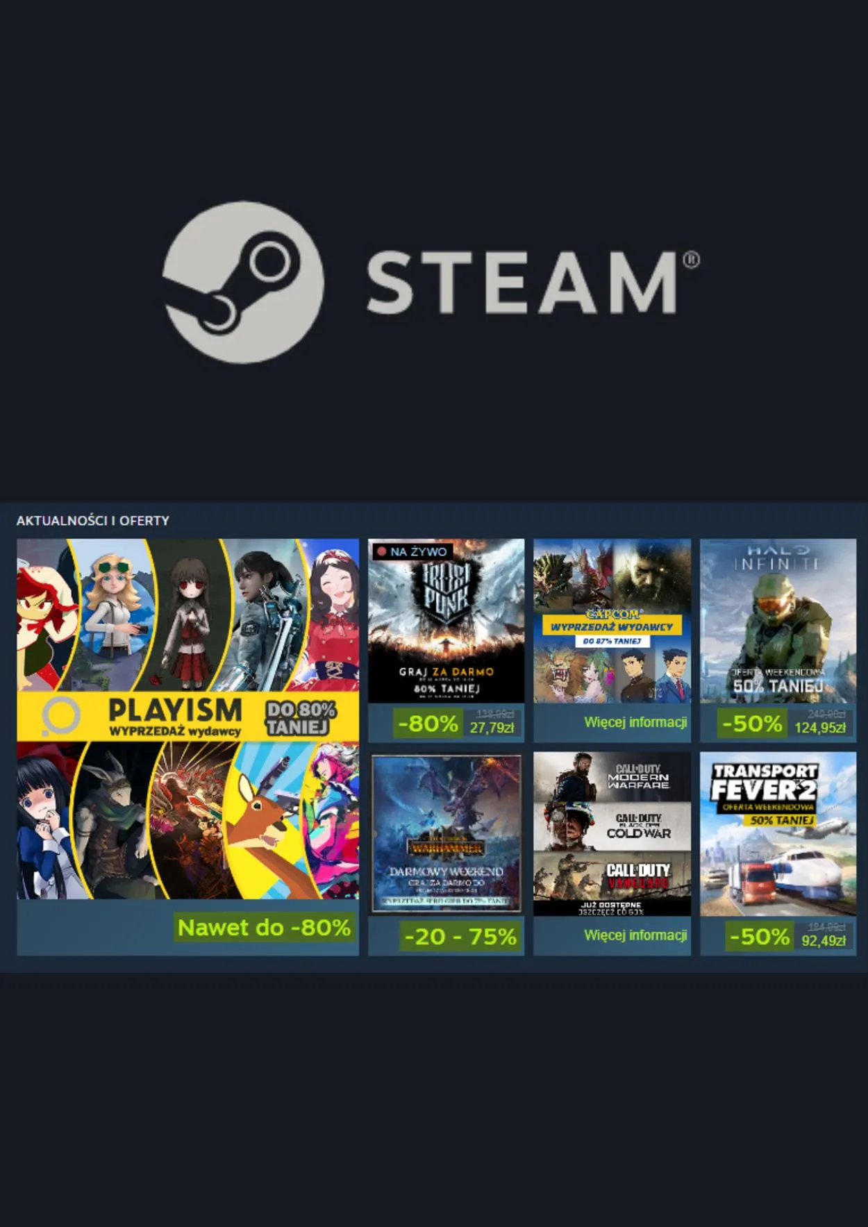 Gazetka Steam od 1 grudnia do 31 grudnia 2023 - Strona 1