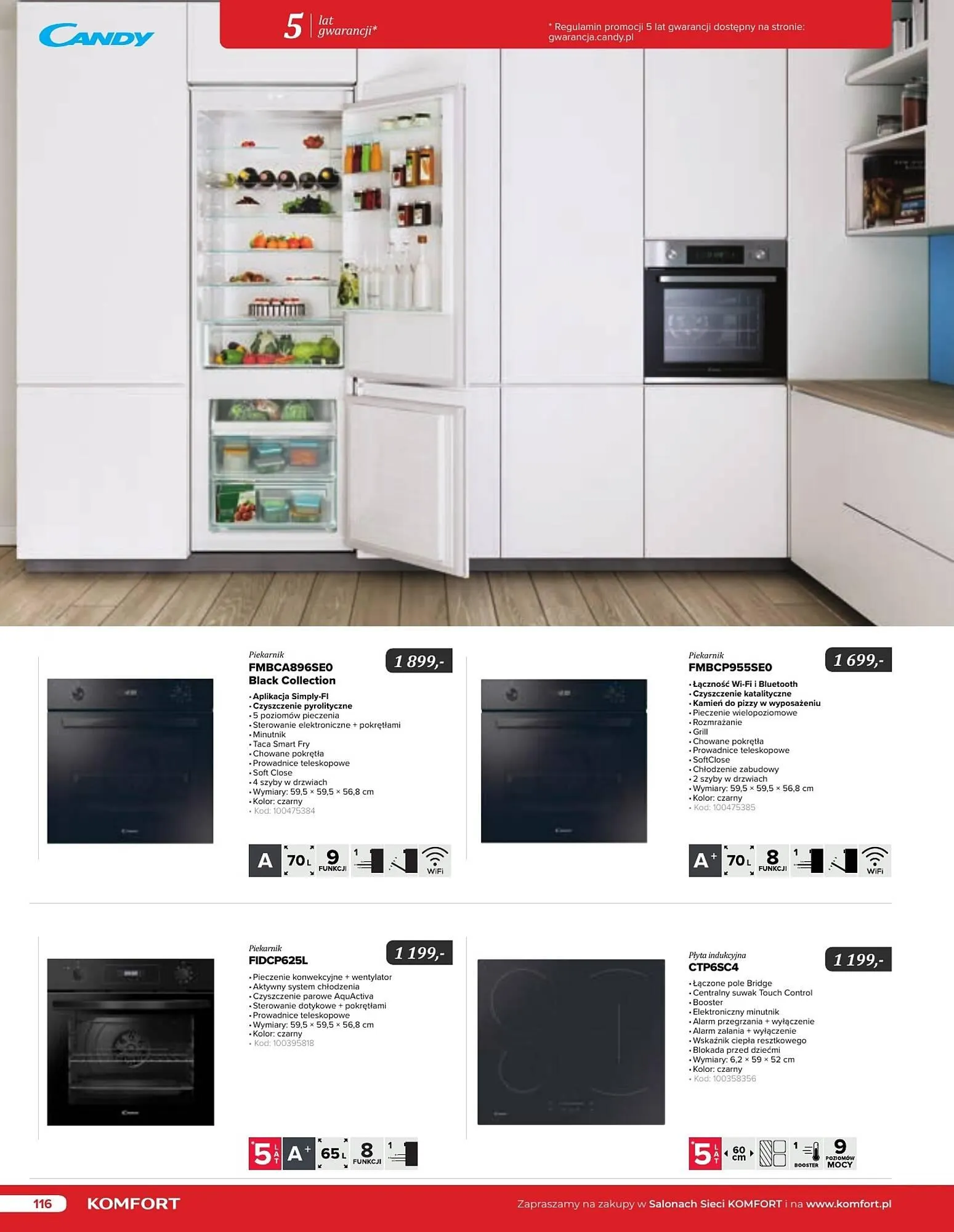 Gazetka Komfort gazetka od 11 września do 31 grudnia 2024 - Strona 116