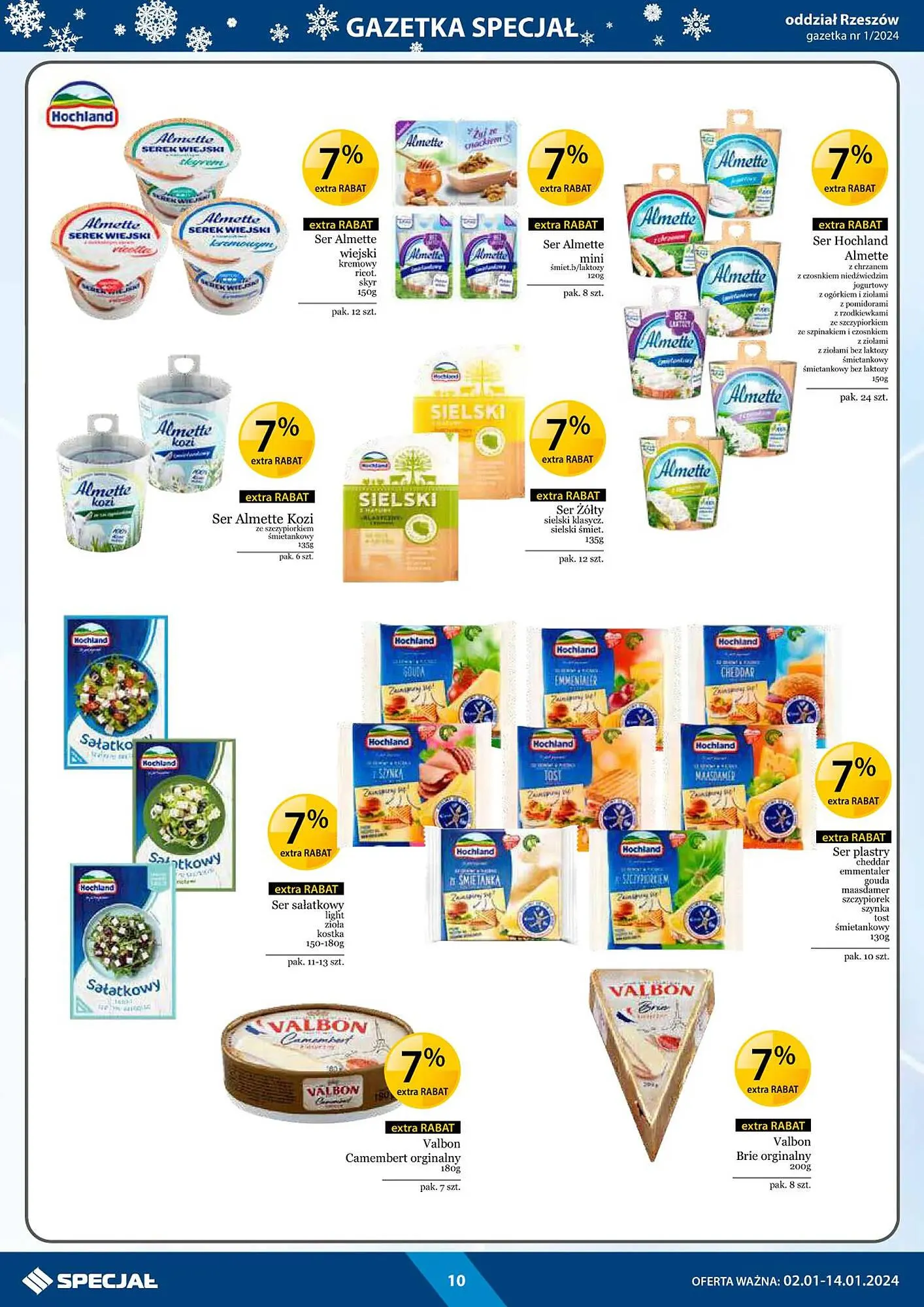 Gazetka Specjał gazetka od 2 stycznia do 14 stycznia 2024 - Strona 10