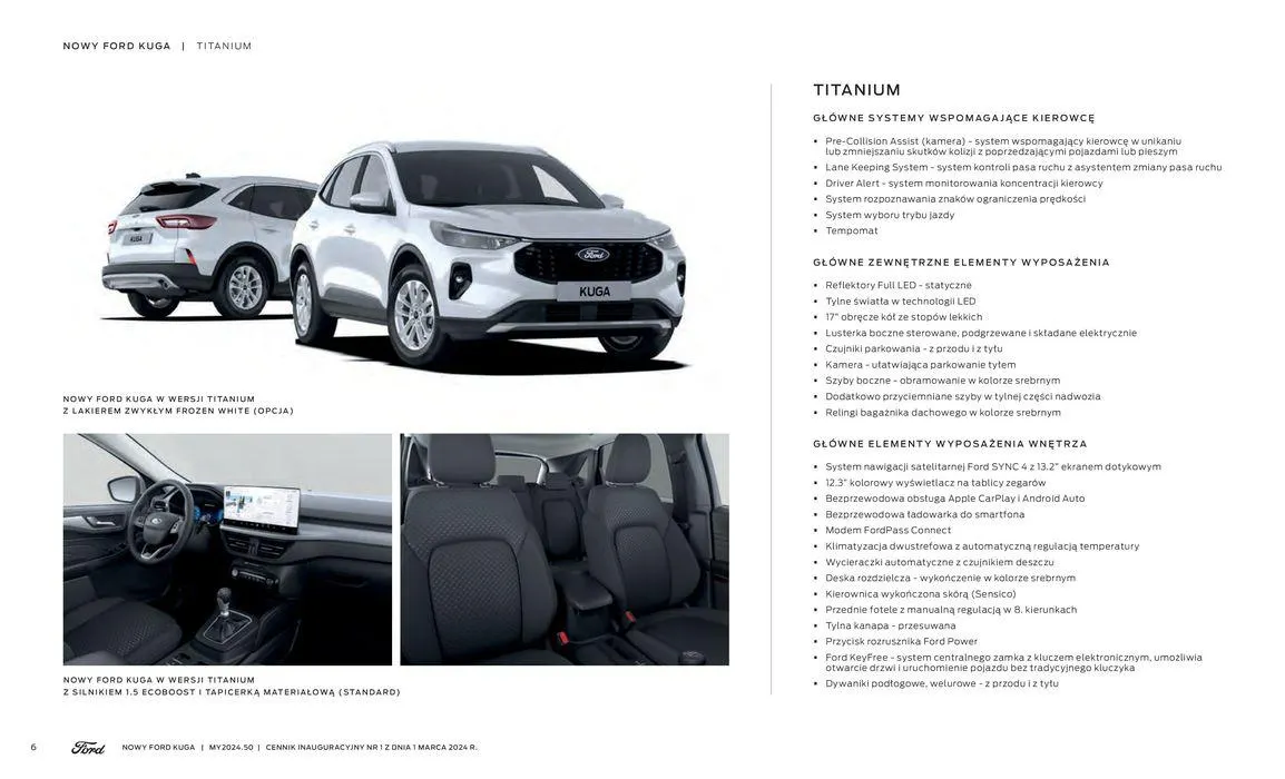 Gazetka NOWY FORD KUGA od 16 kwietnia do 16 kwietnia 2025 - Strona 6