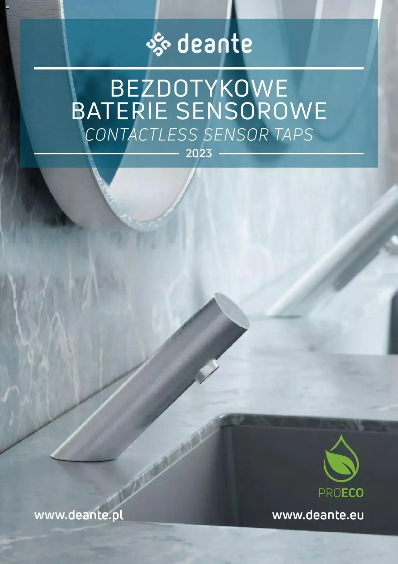 Deante Katalog bezdotykowych baterii sensorowych - 0