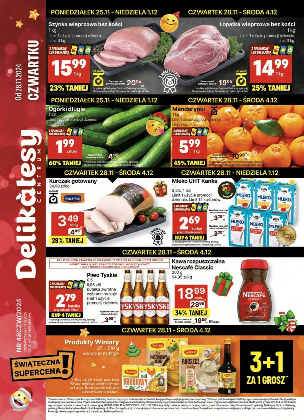 Delikatesy Centrum Aktualna gazetka - 1