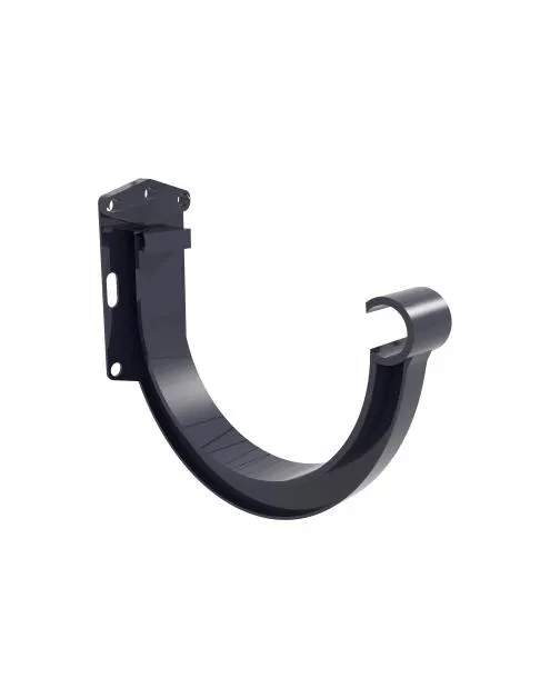 Hak rynnowy PCV G125 wzmocniony grafit SCALA