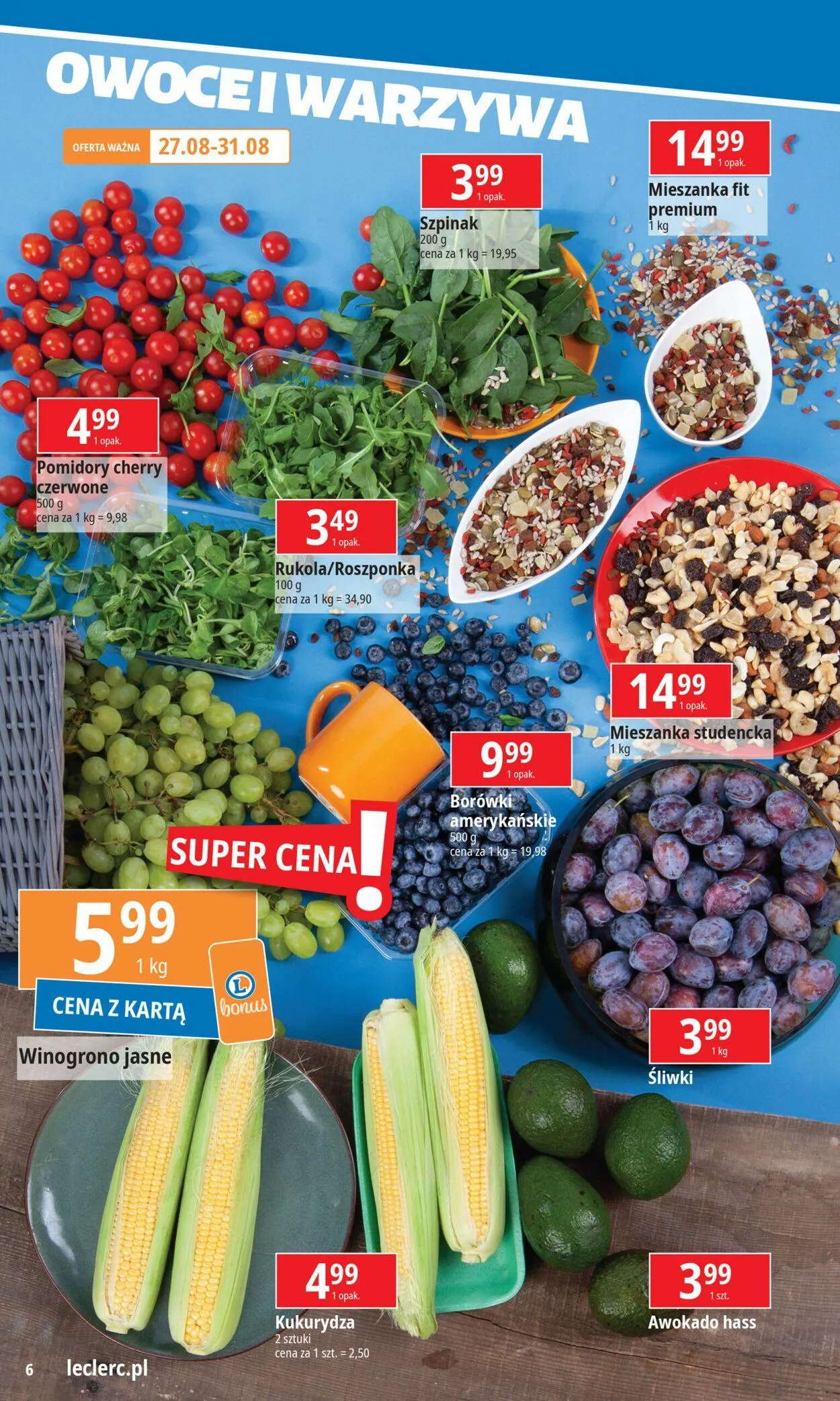 Gazetka E.Leclerc Aktualna gazetka od 14 października do 28 października 2024 - Strona 6