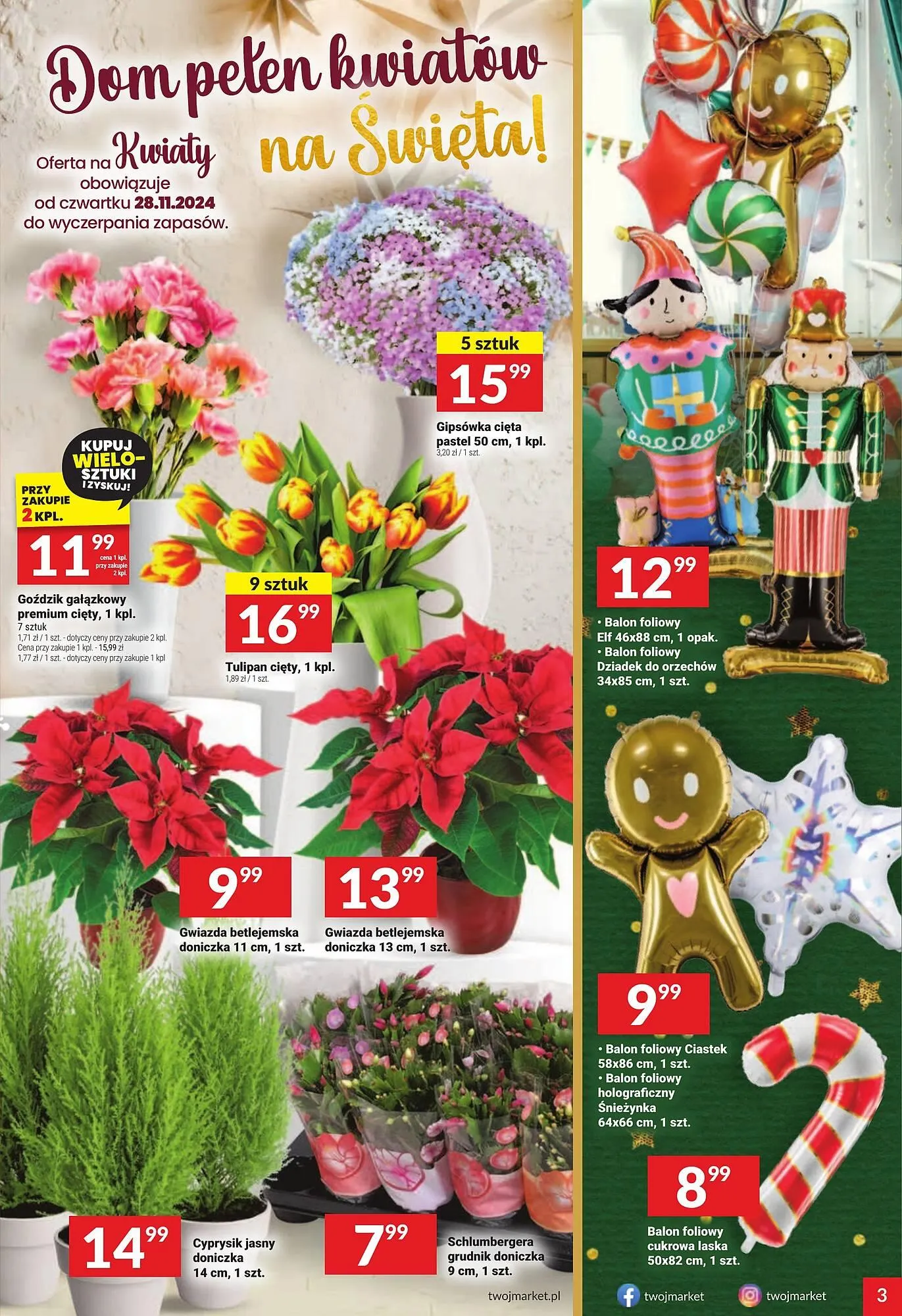 Gazetka Twój Market gazetka od 27 listopada do 3 grudnia 2024 - Strona 3
