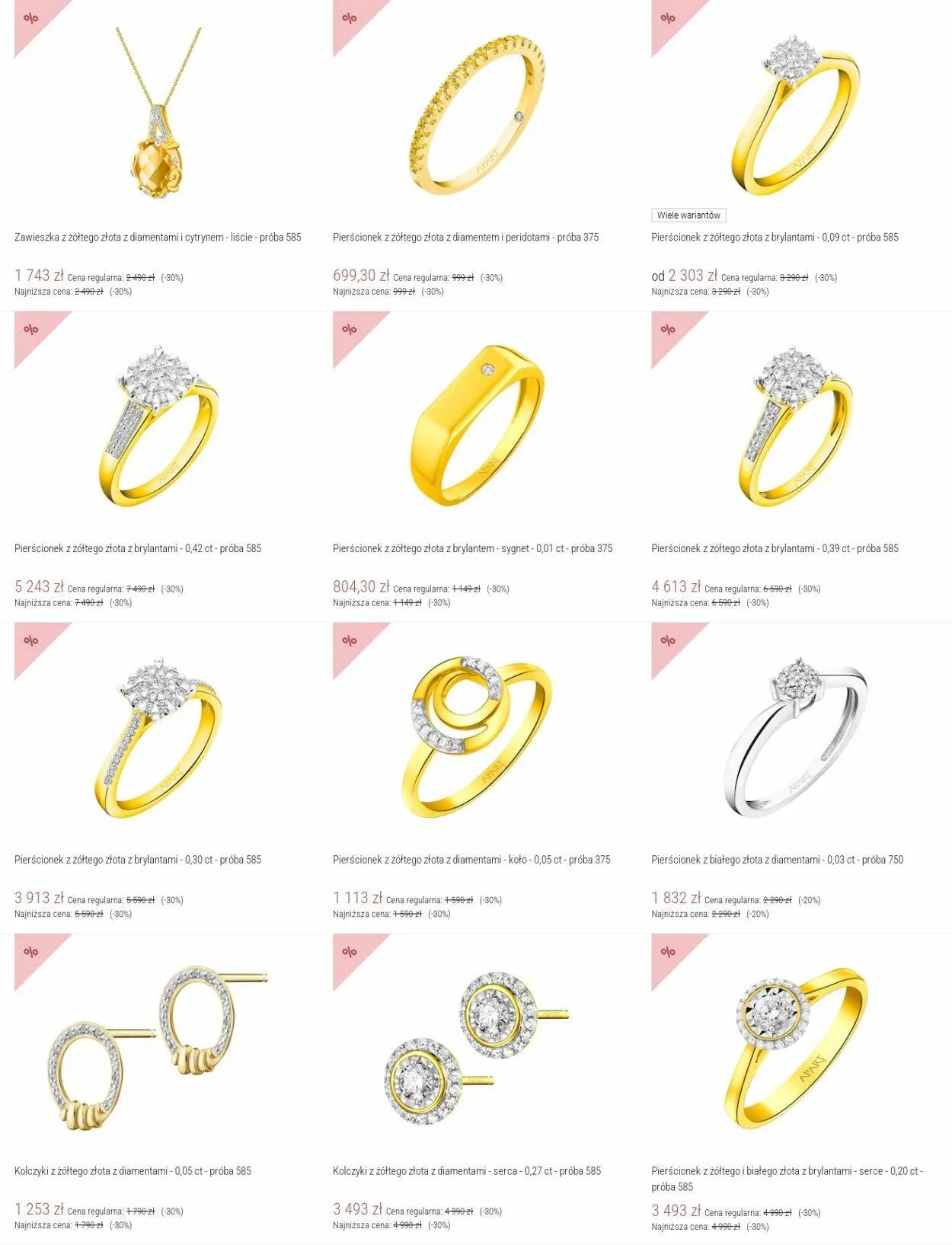 Gazetka Apart Aktualna gazetka od 9 września do 22 września 2024 - Strona 16