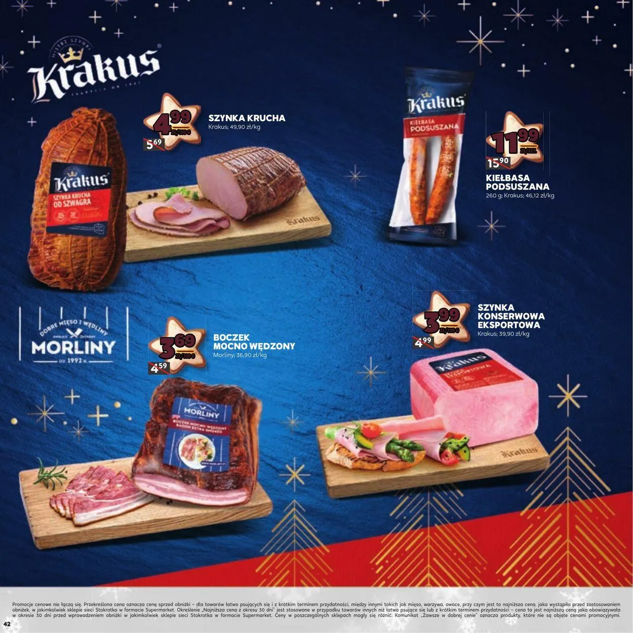 Gazetka Stokrotka Aktualna gazetka od 12 grudnia do 27 grudnia 2024 - Strona 42