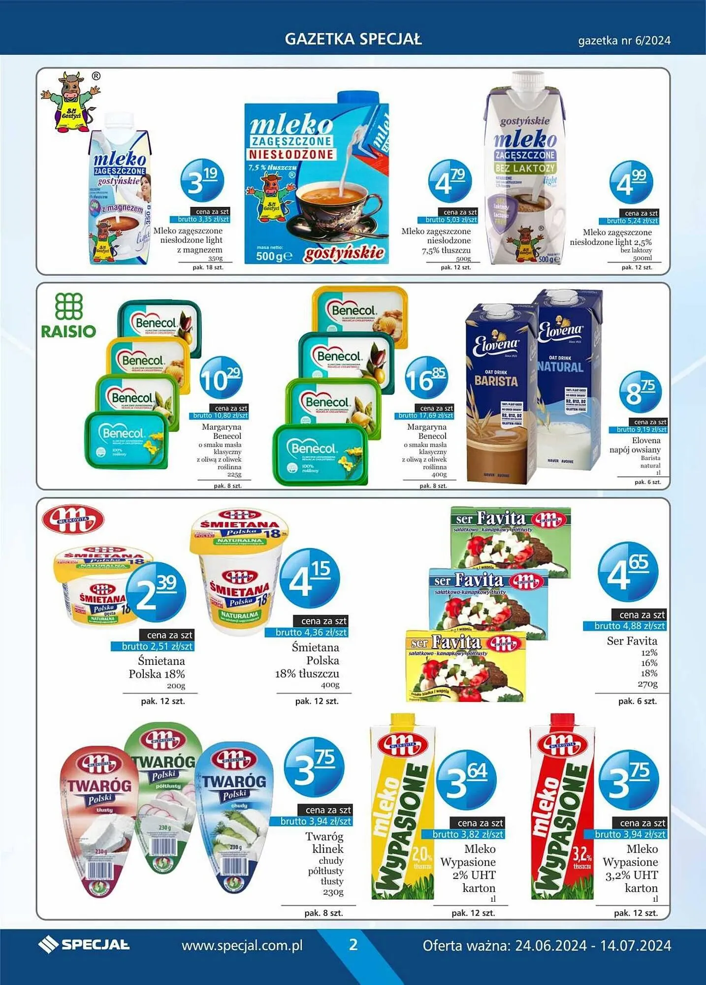 Gazetka Specjał gazetka od 24 czerwca do 14 lipca 2024 - Strona 2