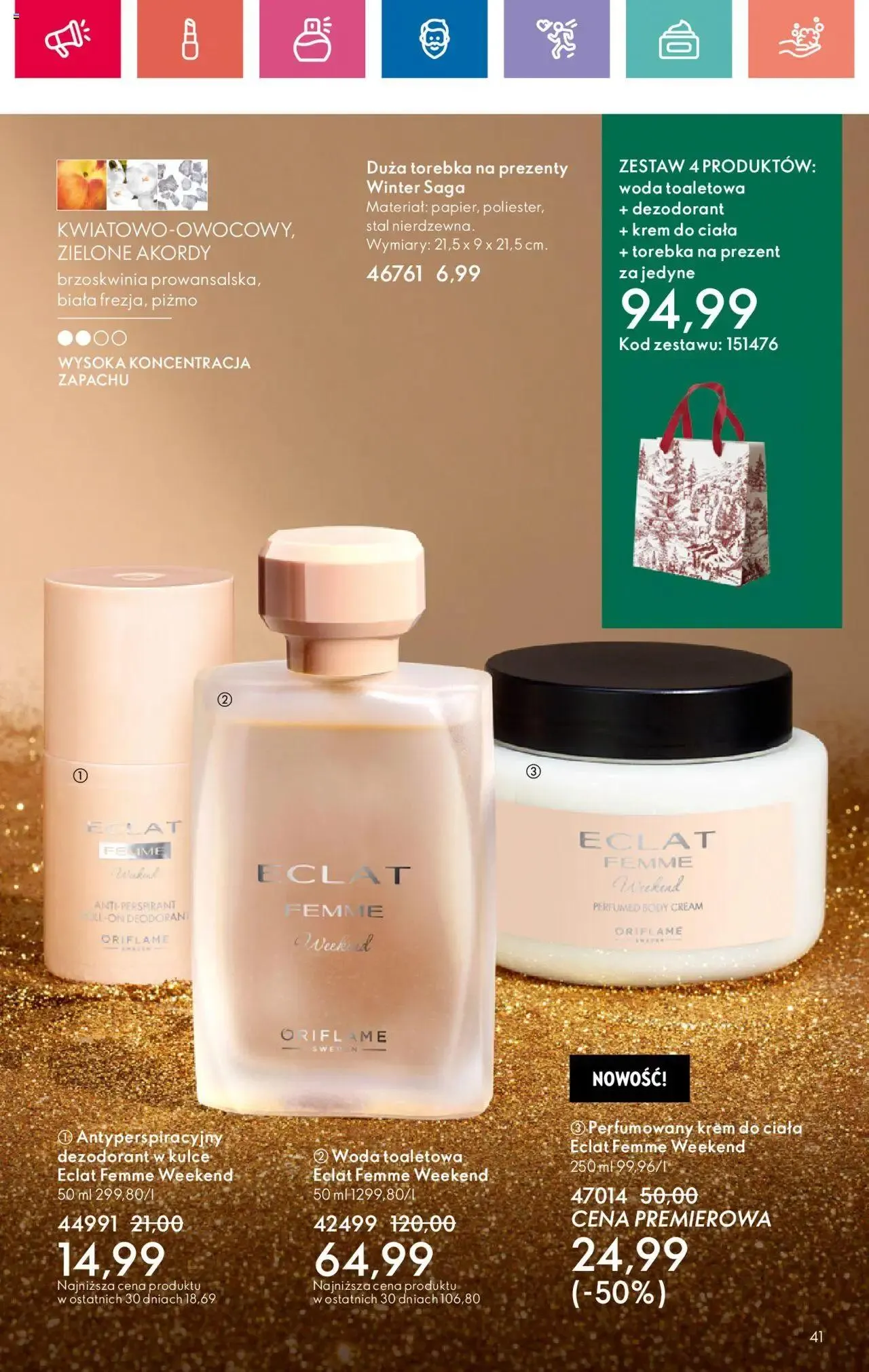 Gazetka Oriflame Katalog Black Friday od 10 listopada do 30 listopada 2024 - Strona 41