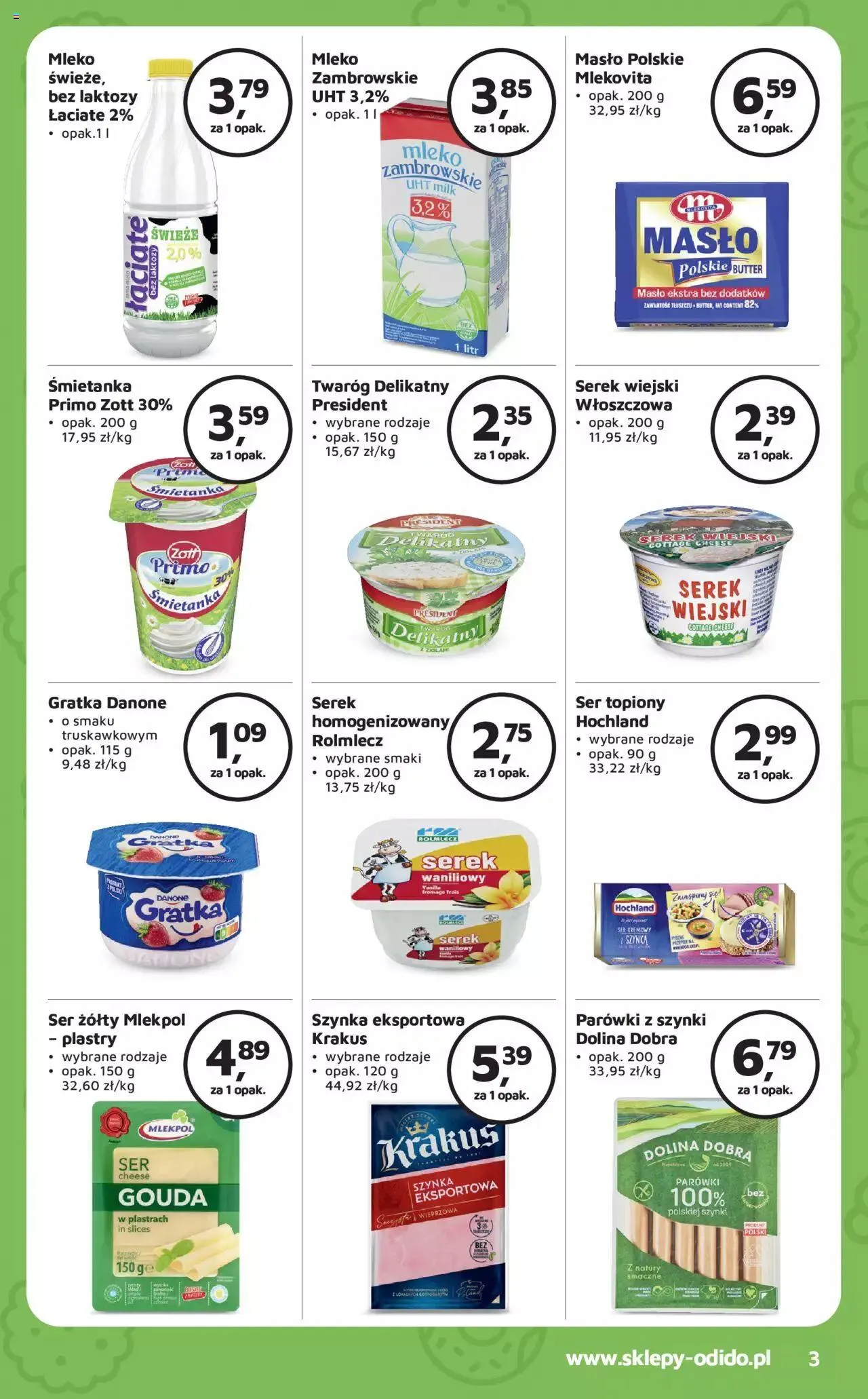 Gazetka Odido Gazetka od 2 stycznia do 11 stycznia 2024 - Strona 3