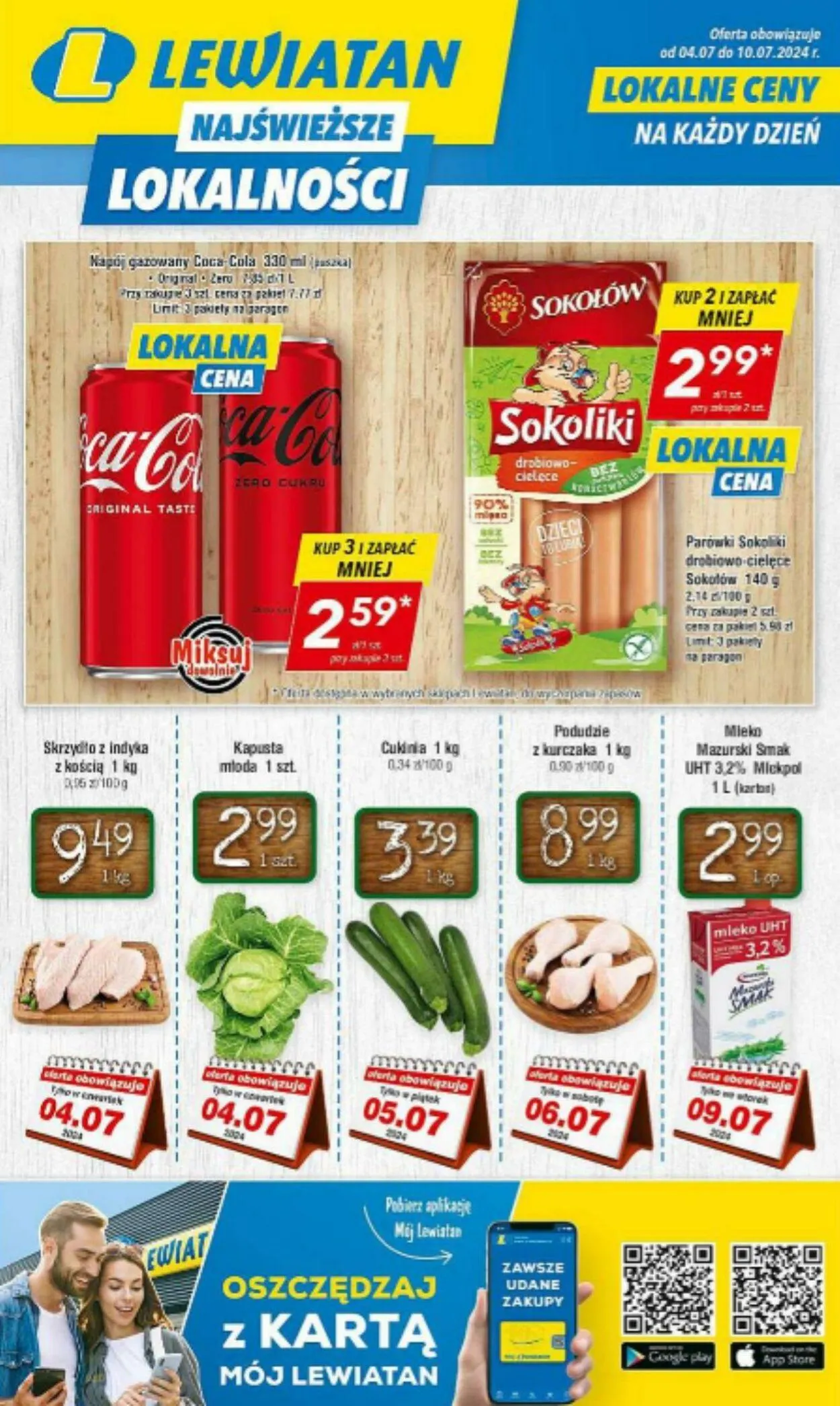 Gazetka Lewiatan Aktualna gazetka od 4 lipca do 10 lipca 2024 - Strona 1