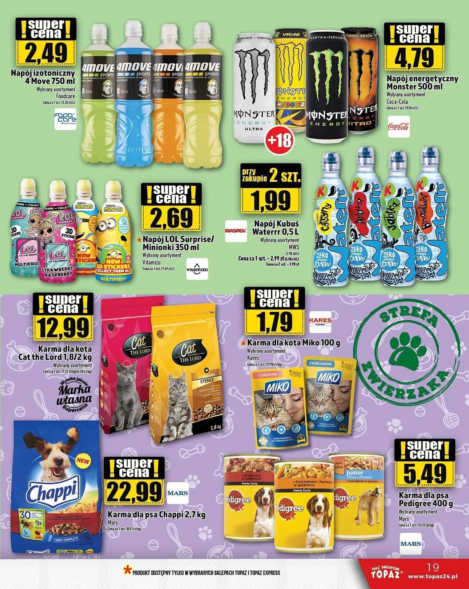 Gazetka Topaz gazetka od 11 kwietnia do 17 kwietnia 2024 - Strona 19
