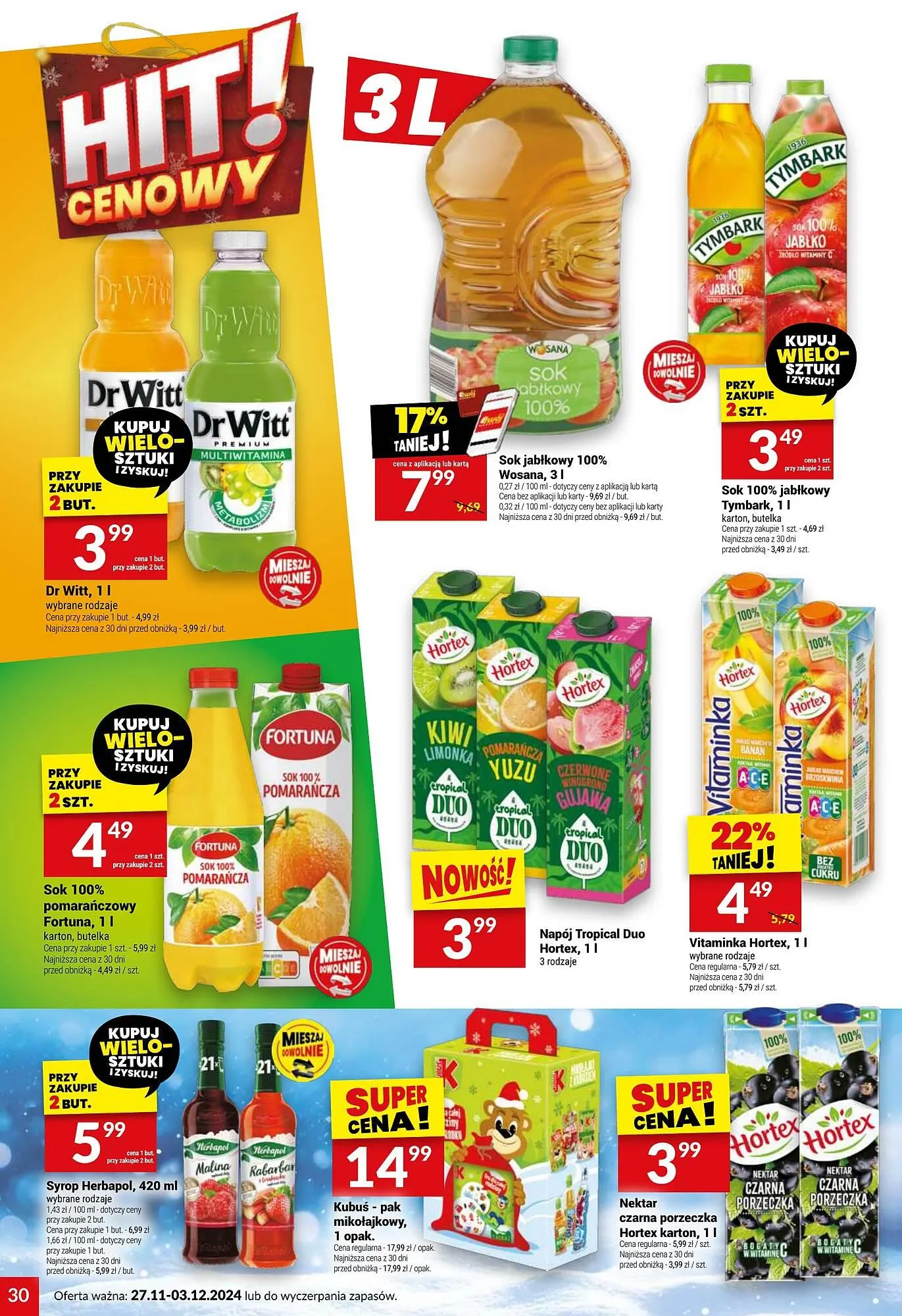 Gazetka Twój Market gazetka od 27 listopada do 3 grudnia 2024 - Strona 30