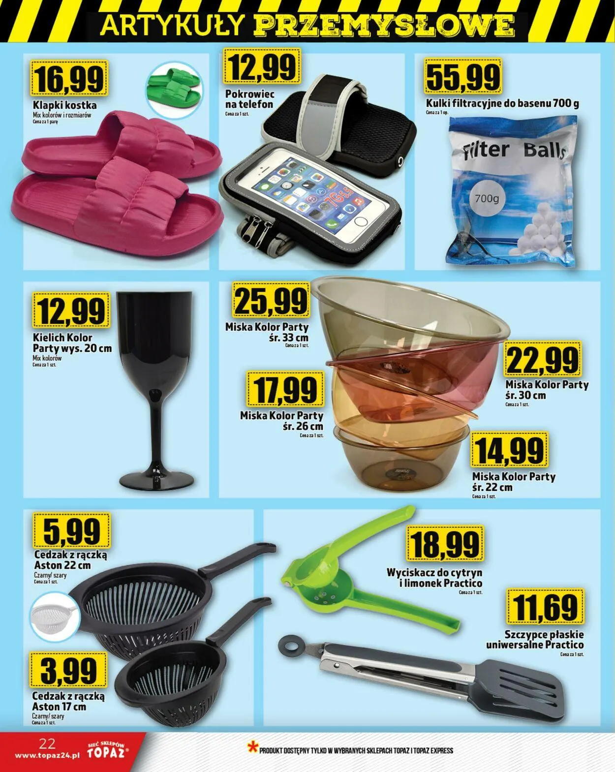 Gazetka Topaz Aktualna gazetka od 2 kwietnia do 16 kwietnia 2025 - Strona 22