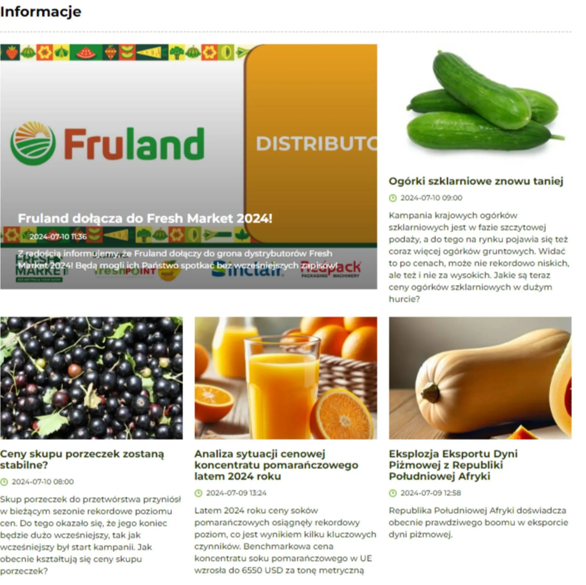 Fresh-market gazetka - 1