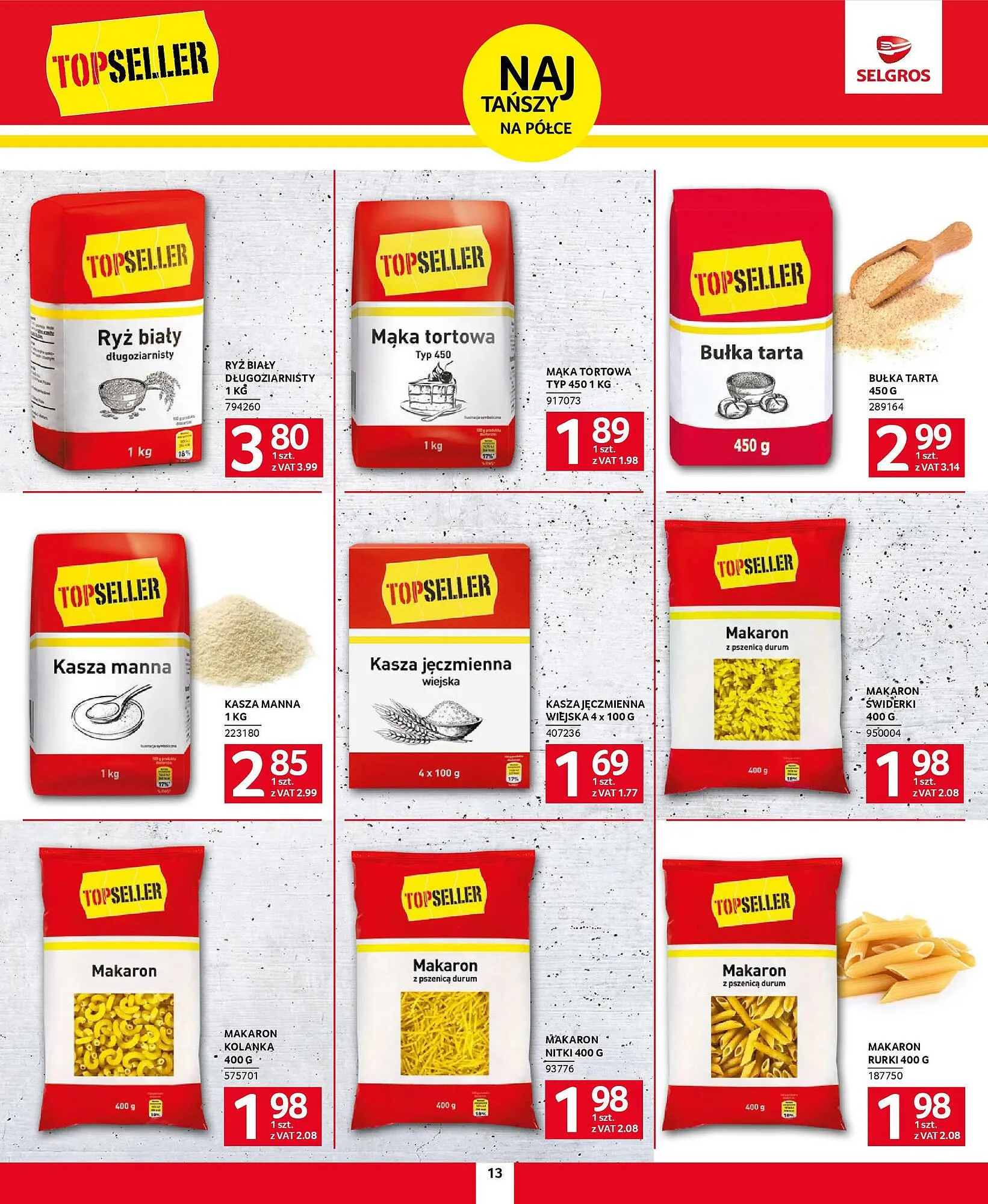 Gazetka Selgros gazetka od 9 stycznia do 22 stycznia 2025 - Strona 13