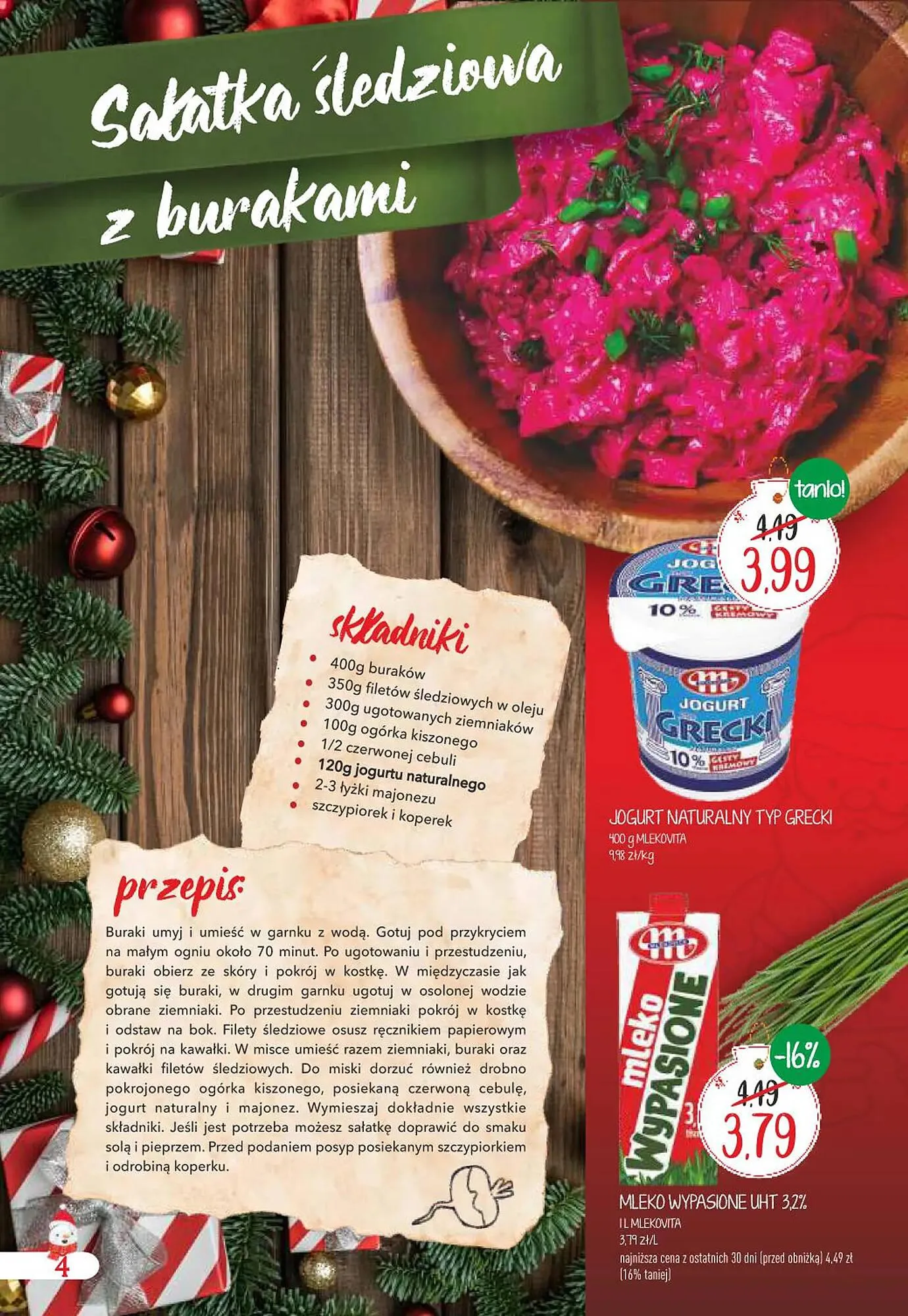 Gazetka Arhelan gazetka od 11 grudnia do 7 stycznia 2024 - Strona 4