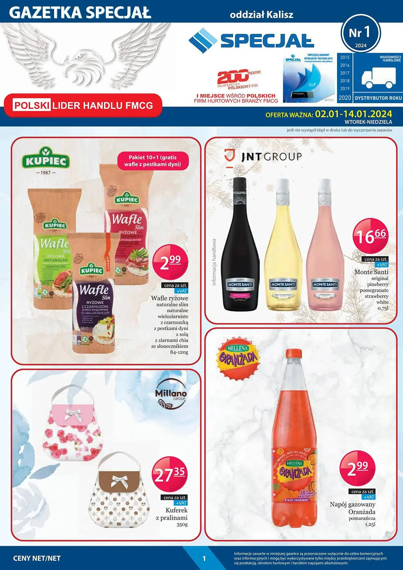 Gazetka Specjał Kalisz gazetka od 2 stycznia do 14 stycznia 2024 - Strona 