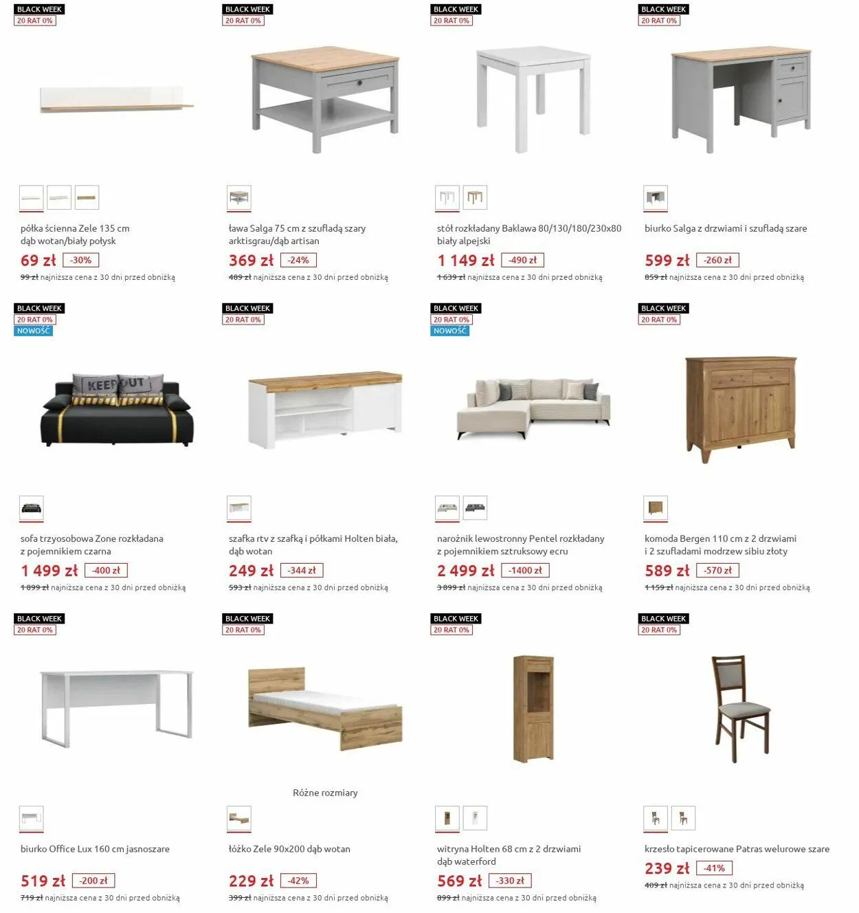 Gazetka Black Red White Aktualna gazetka od 25 listopada do 1 grudnia 2024 - Strona 13